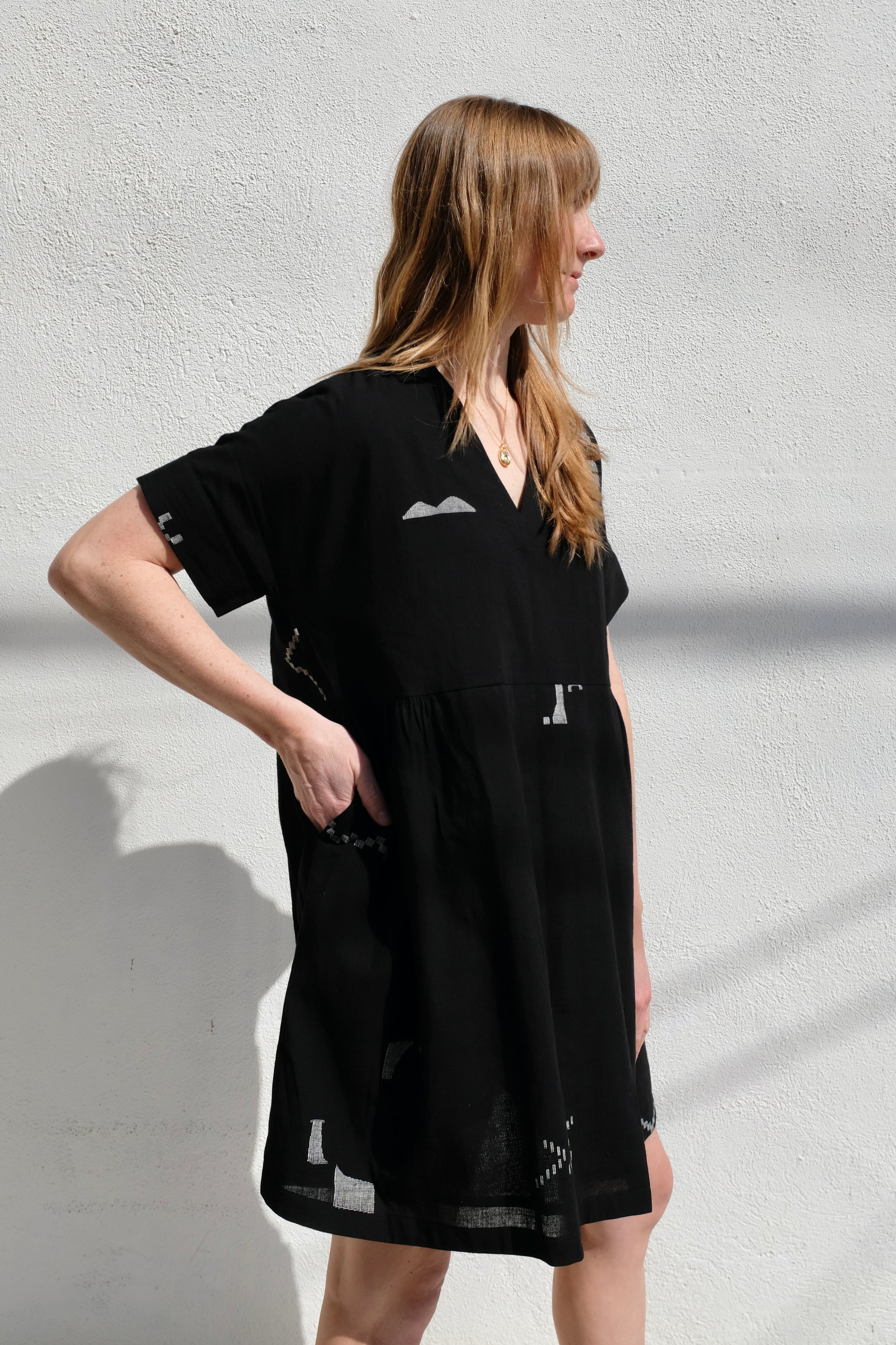 World of Crow Timeless Short Black Dress