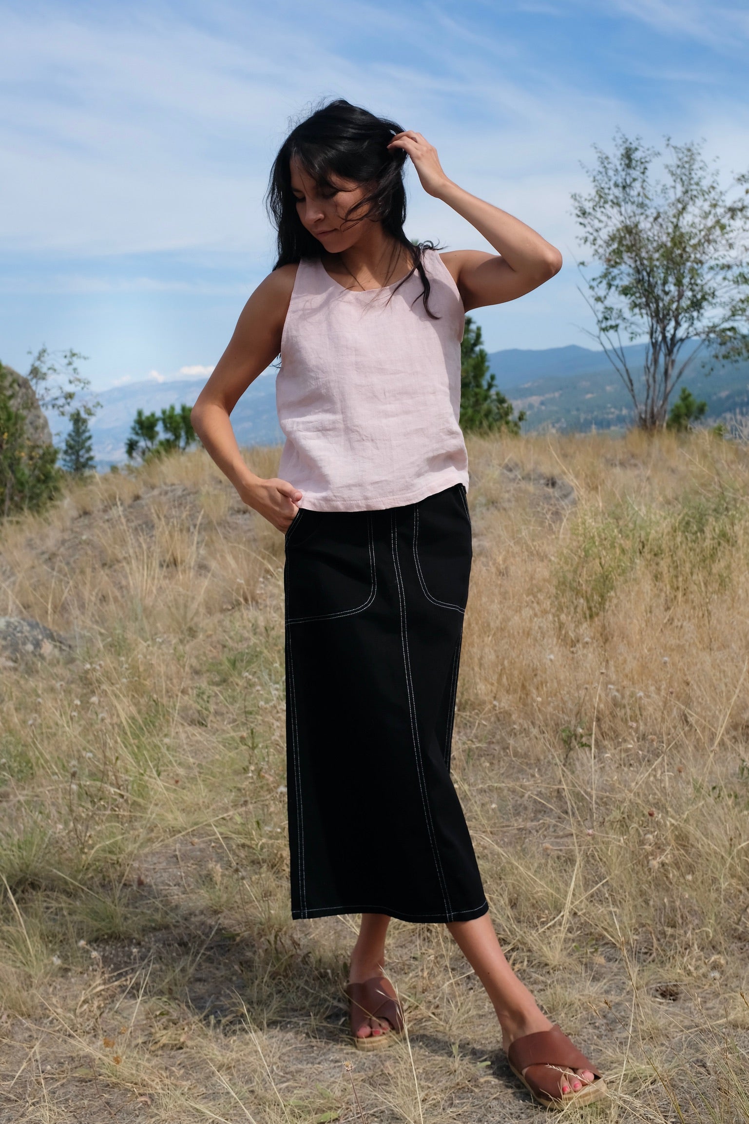 We Are Stories Dogwood Tank / Pale Pink