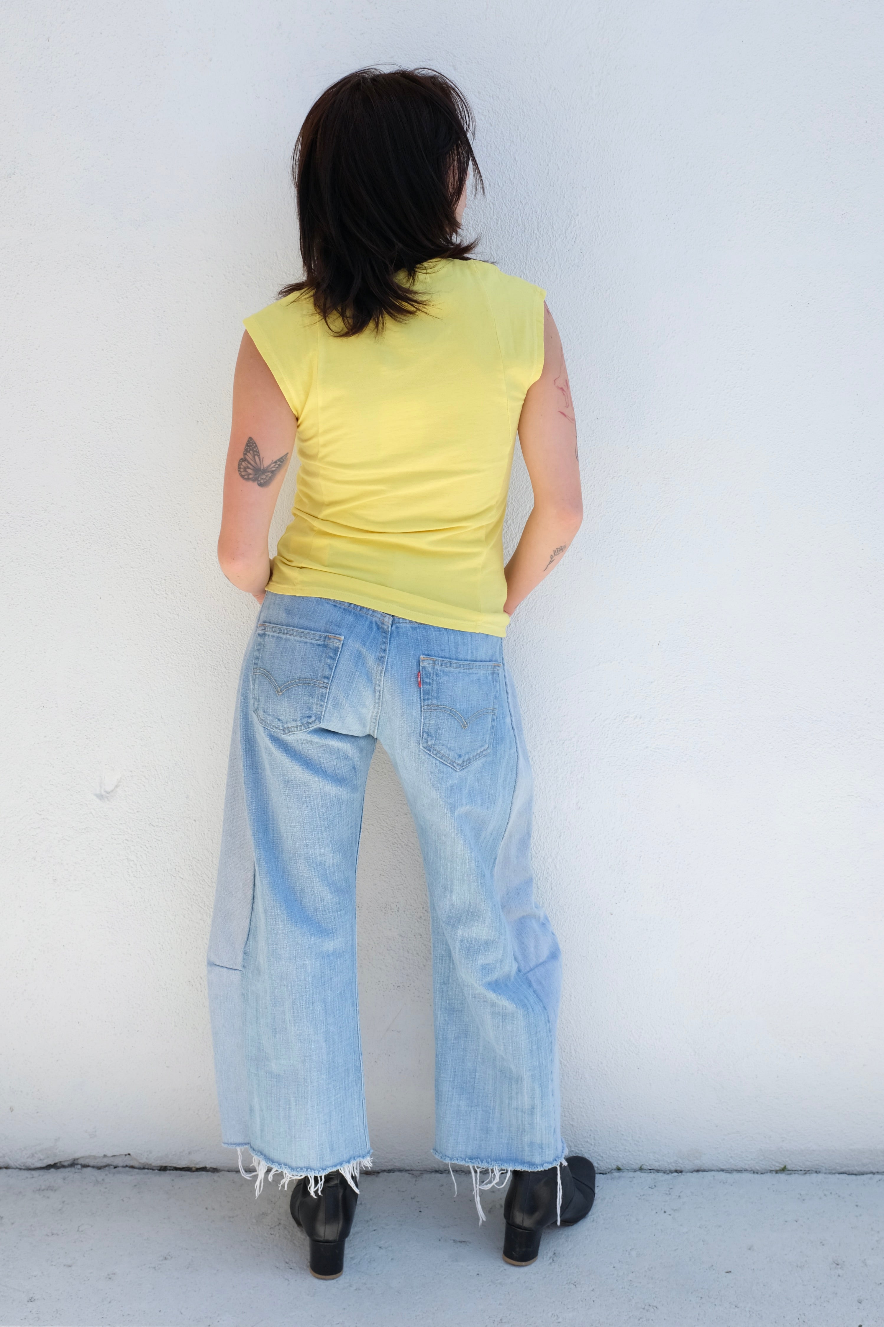 Atelier Delphine Muscle Tee / Yellow