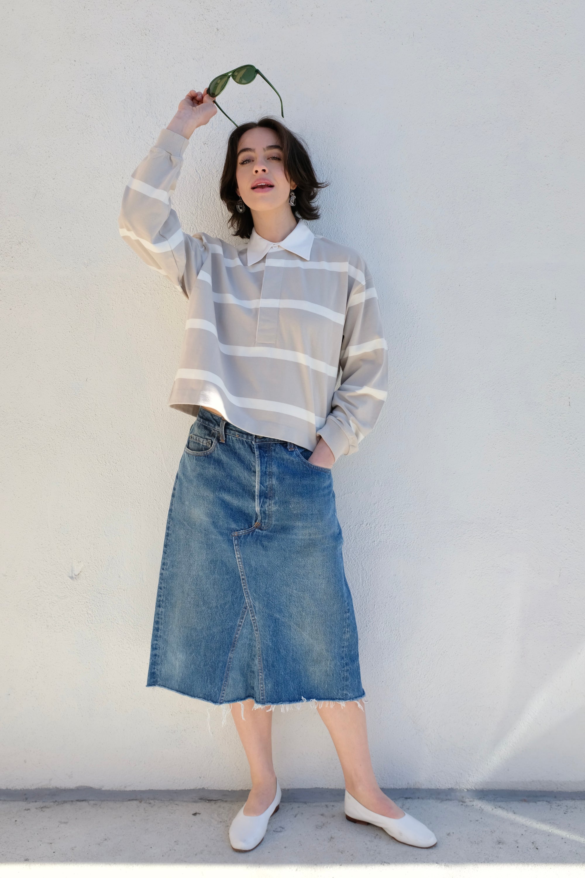 Citizens of Humanity Aris Rugby / Sandatlas Pashmina Stripe