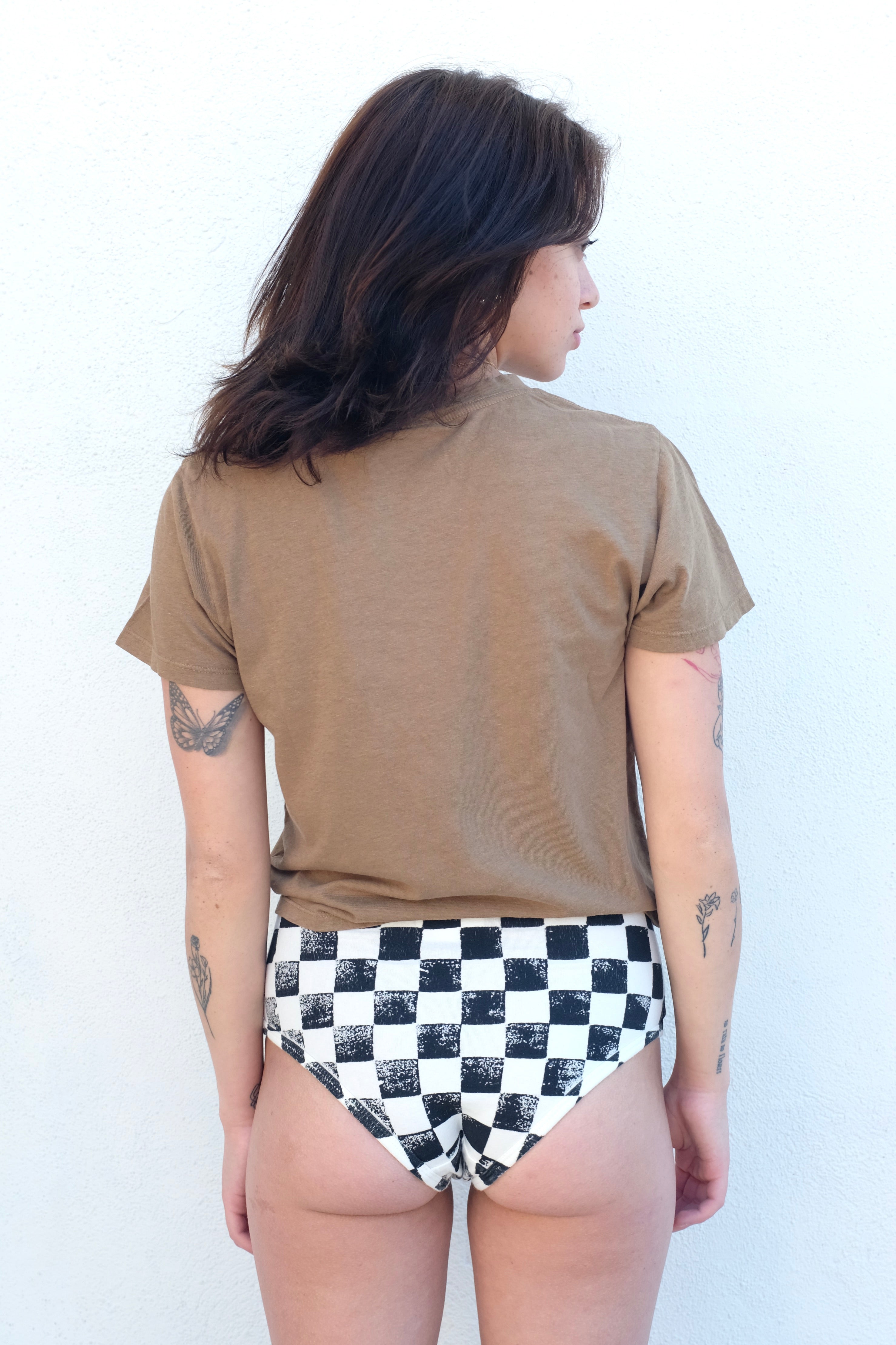 Jungmaven Cropped Ojai Tee / Coyote