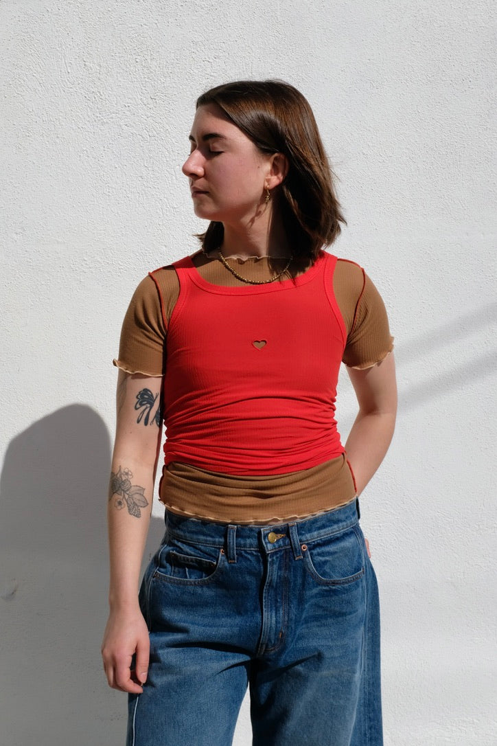 Baserange Heart Tank / My Red