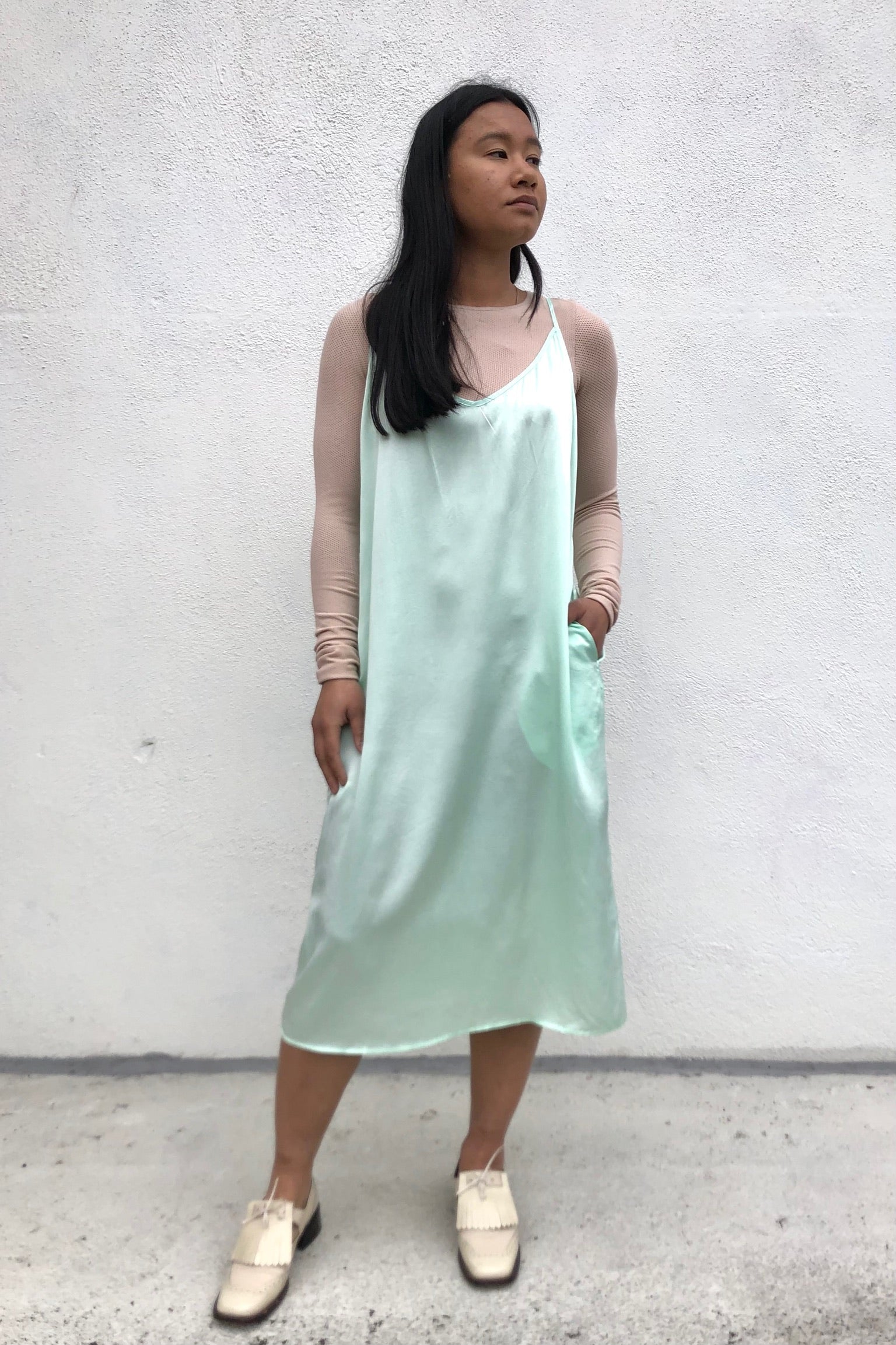 Riverside Jules Dress / Aqua
