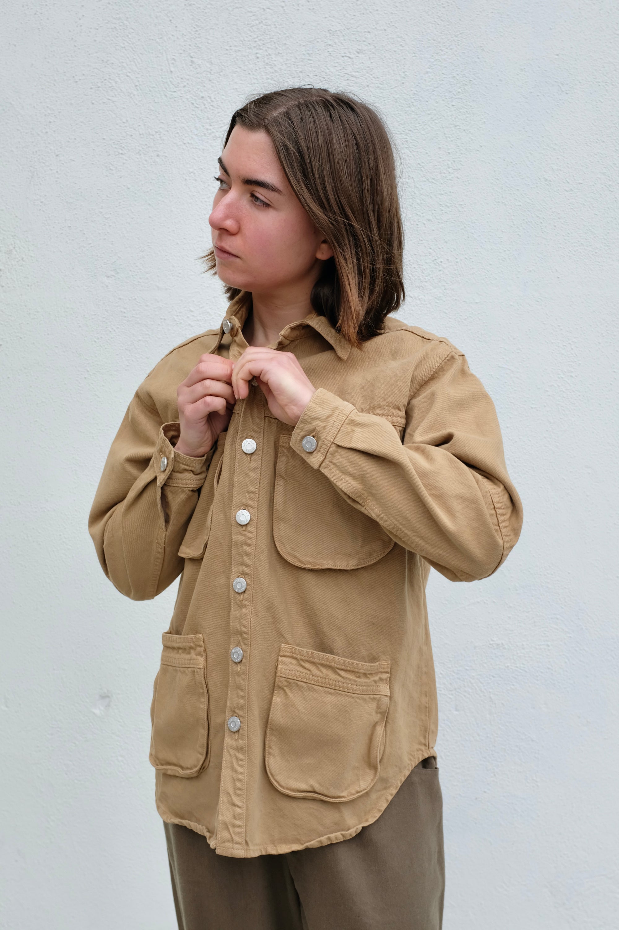 Shaina Mote Work Shirt / Stonewash Sand