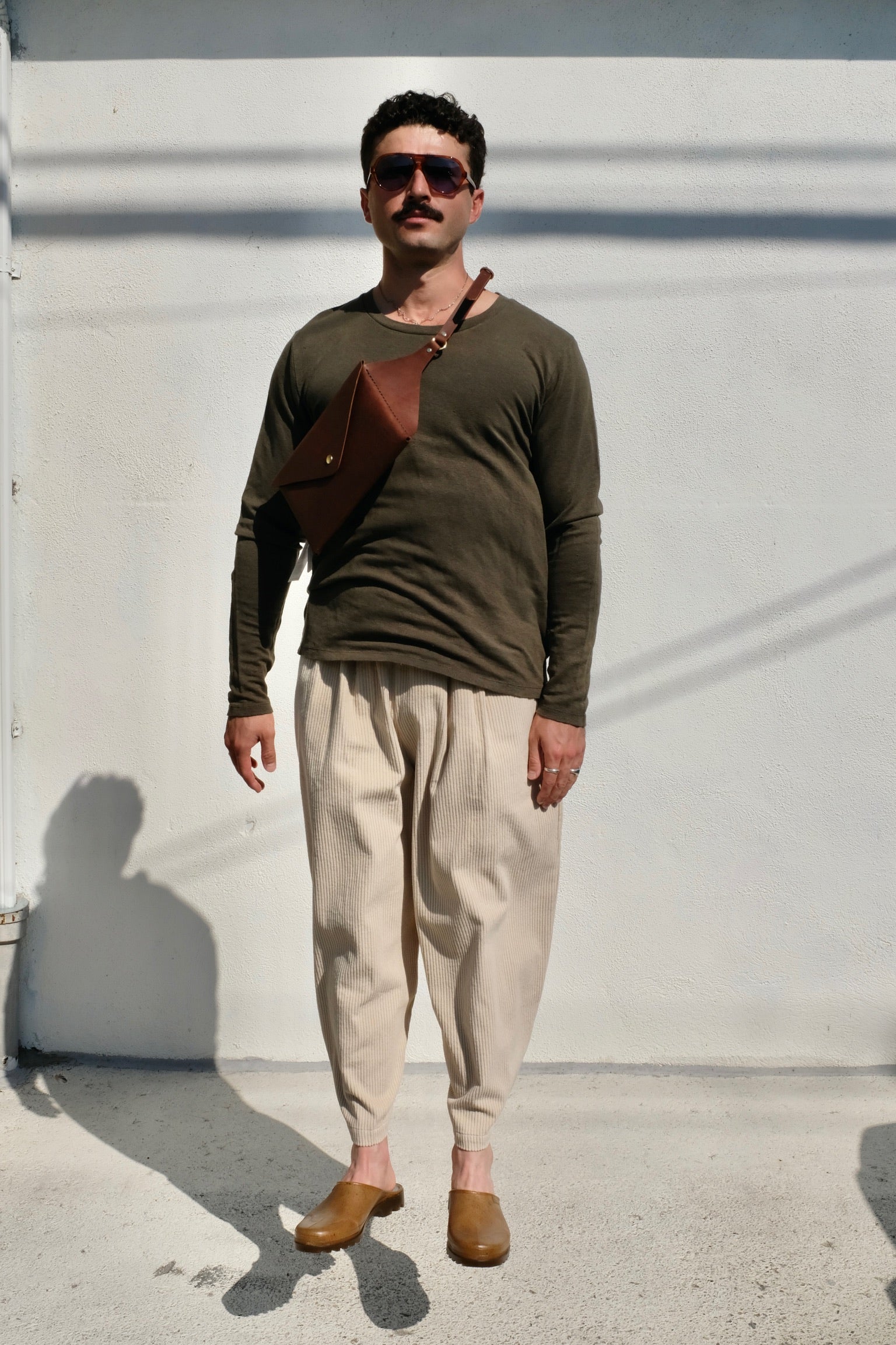 Bishop Long Sleeve / Olive Green