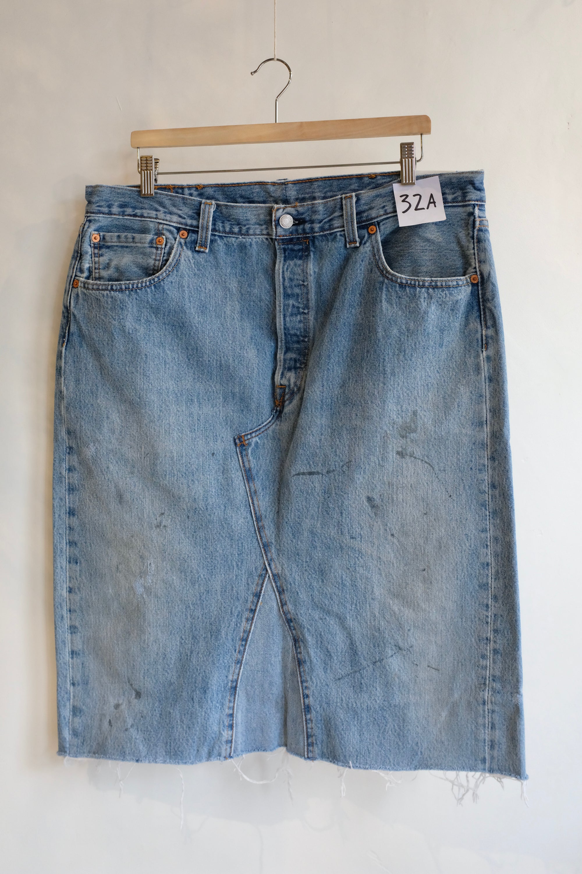 Vintage Insert Skirt / Vintage Indigo
