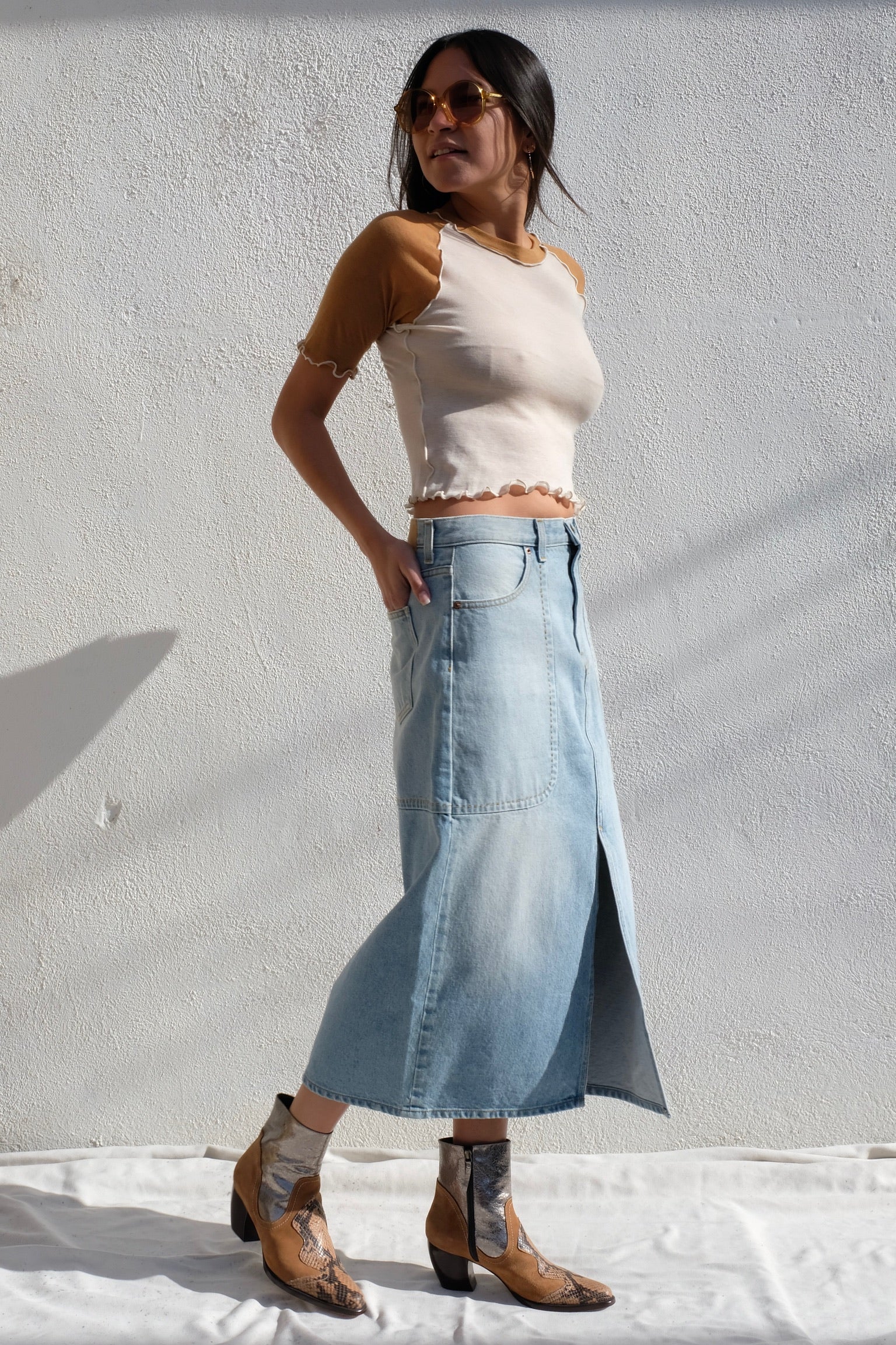 B Sides Hill Skirt / Super Light Vintage