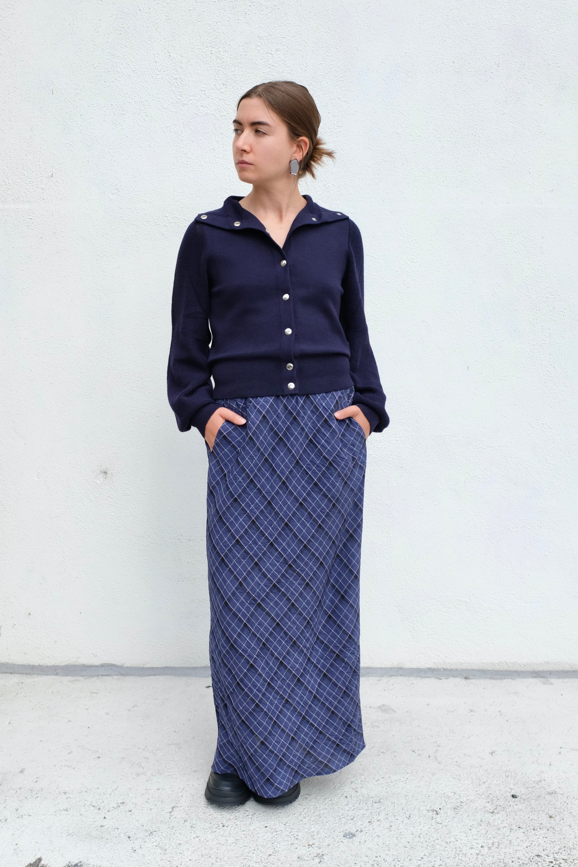 Rachel Comey Vela Skirt / Navy Multi