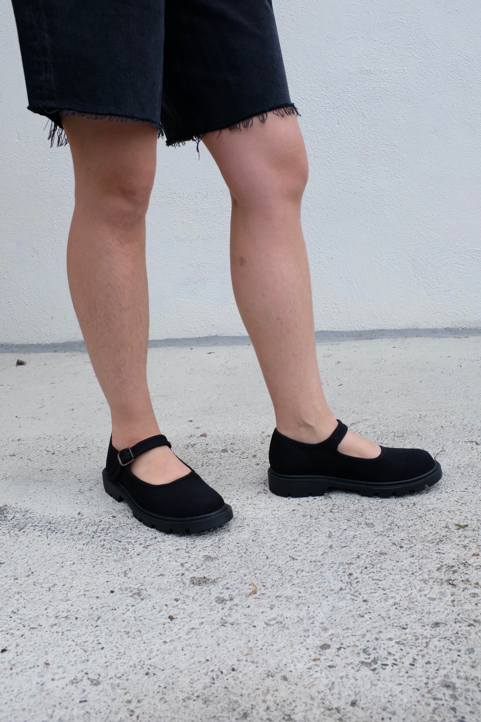 Classic Lug Sole Mary Jane / Black