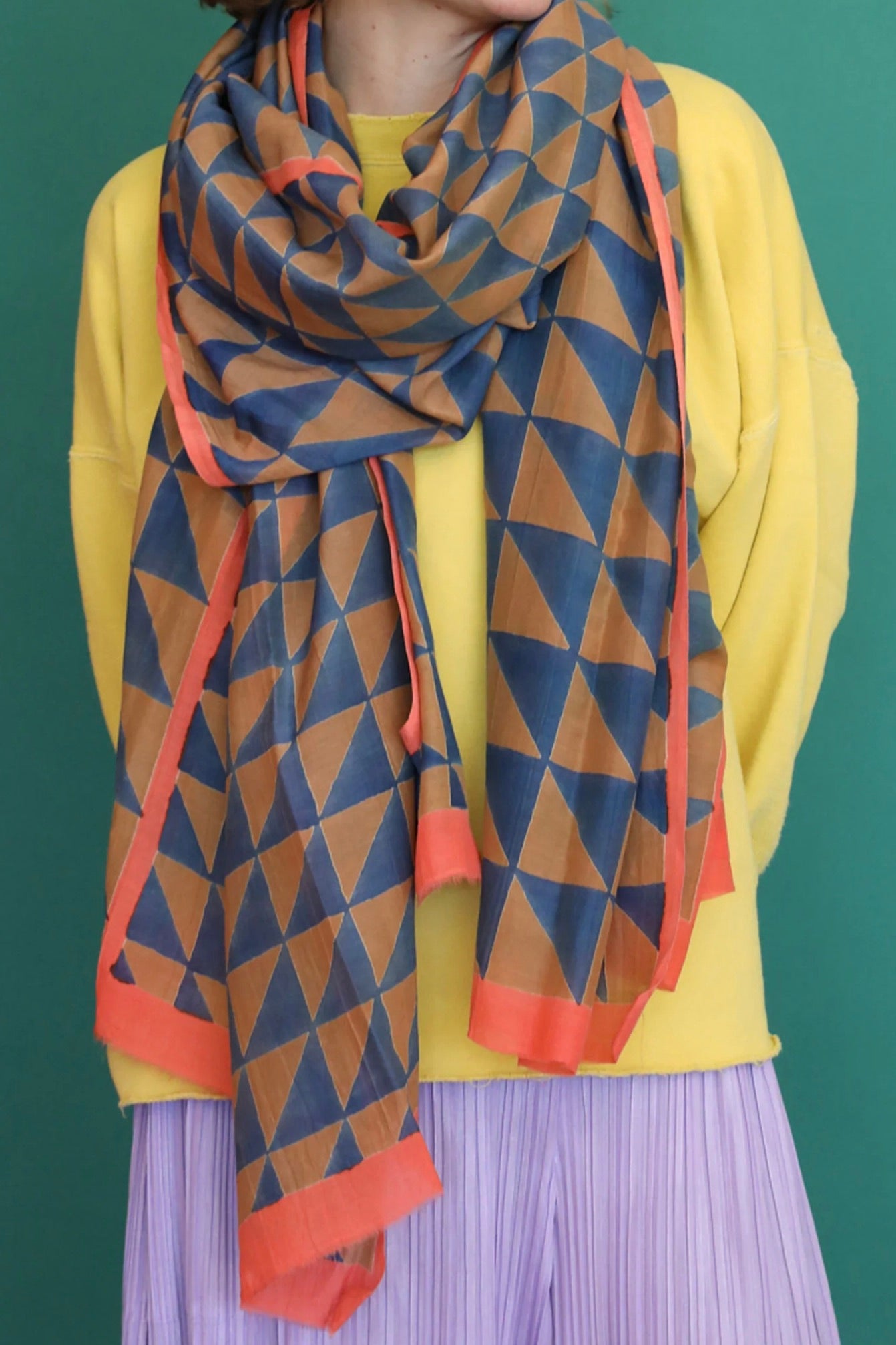 Block Shop Anni Scarf / Pecan