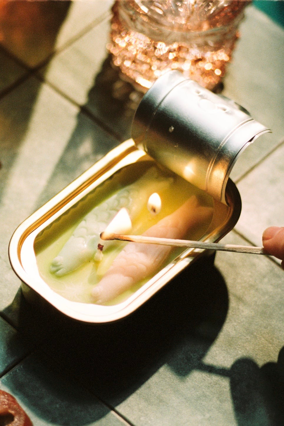 Tinned Fish Candle / Olive Oil &amp; Sea Salt