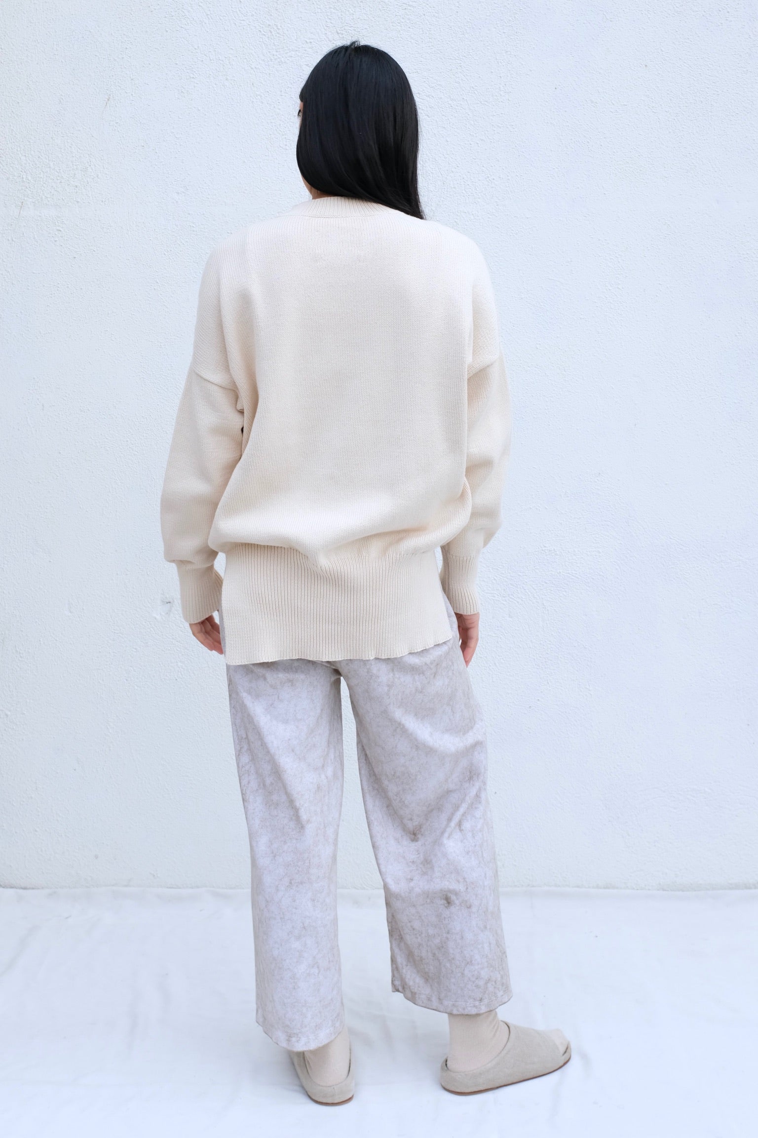 Lauren Manoogian Simple Crewneck / Natural