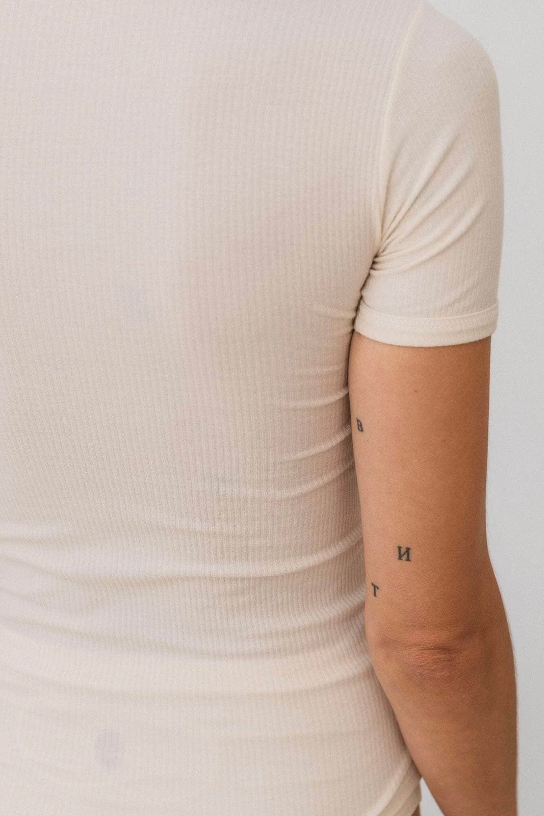 Baserange Chain Tee / Undyed