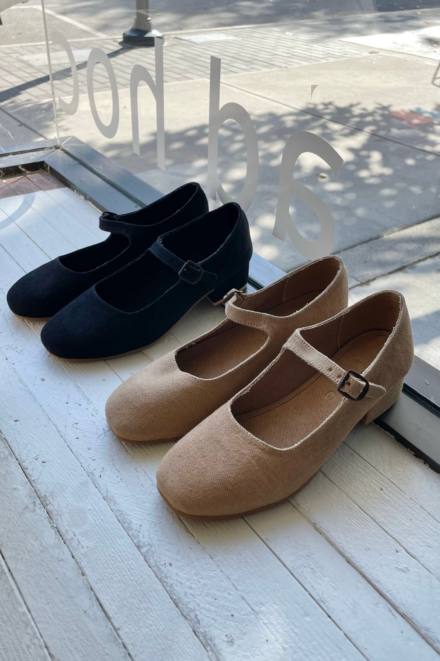 Small Lot Heeled Mary Jane / Black