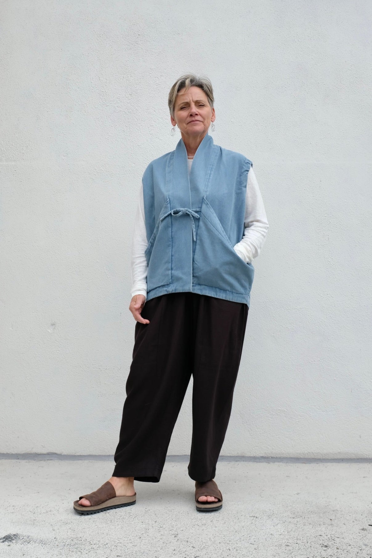 7115 by Szeki Sumo Vest / Faded Blue