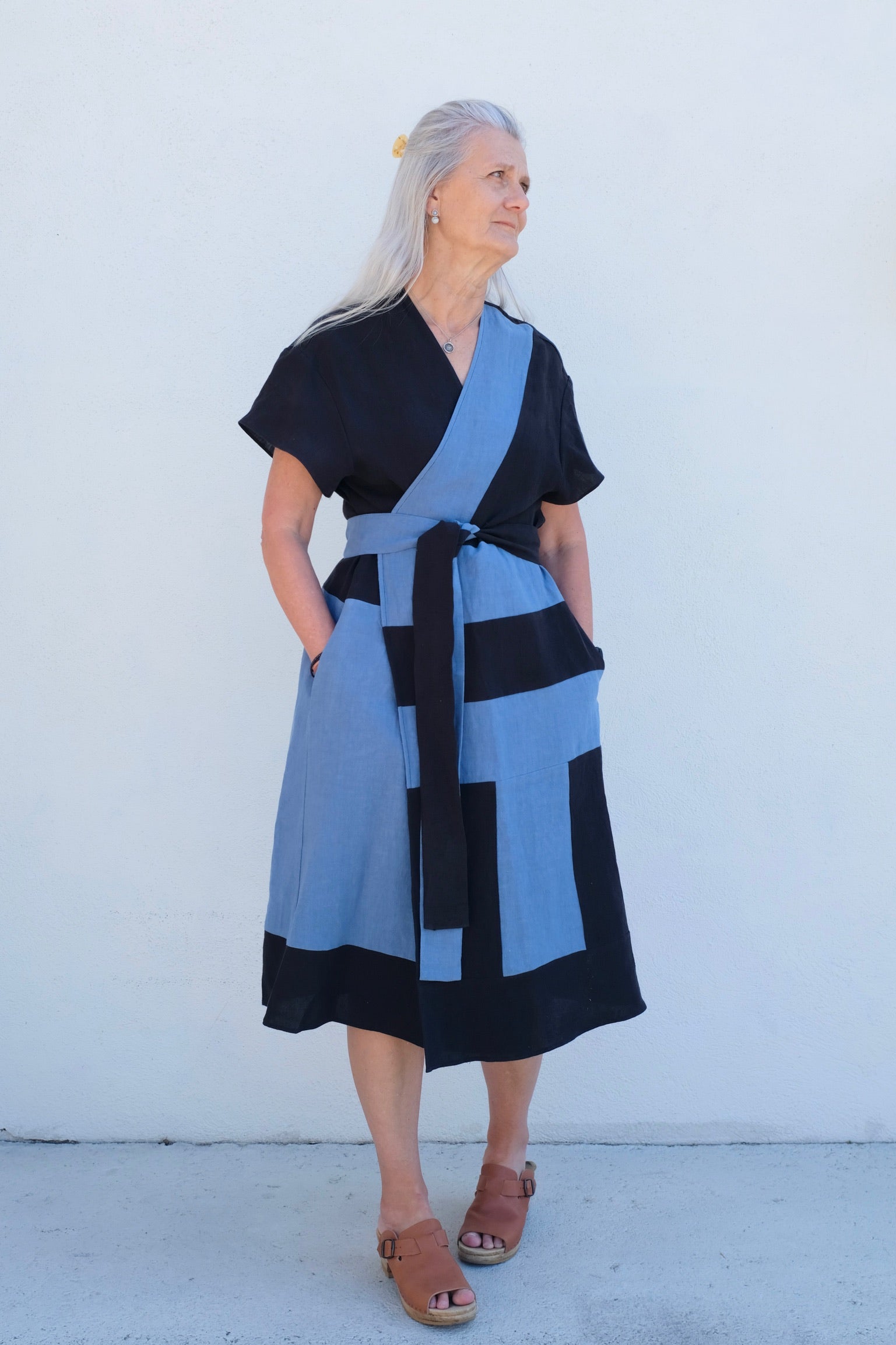 Becca Dress / Black Denim