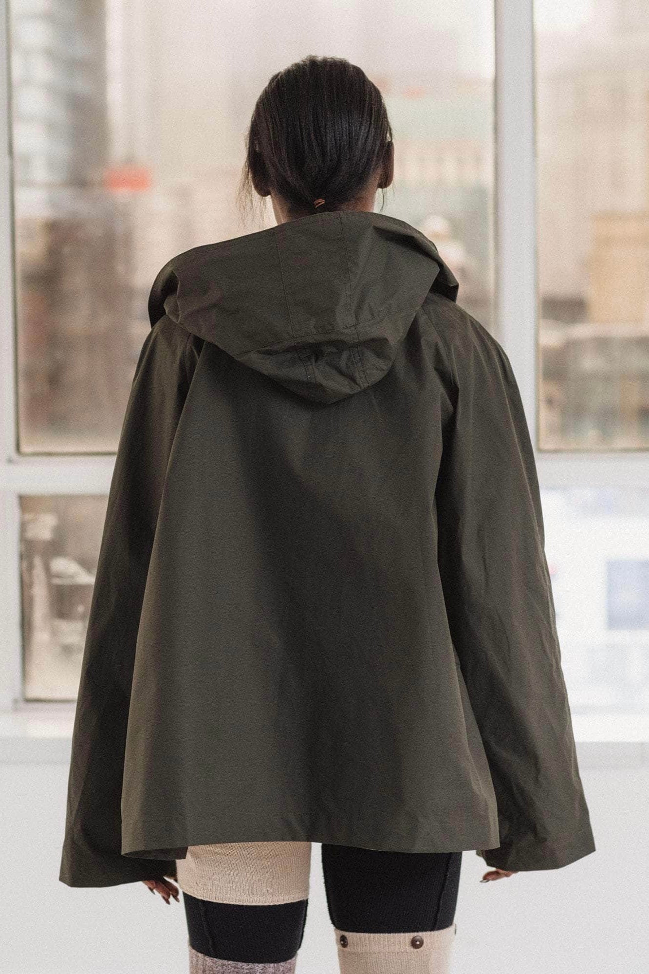 Baserange Cave Windbreaker / Green Brown