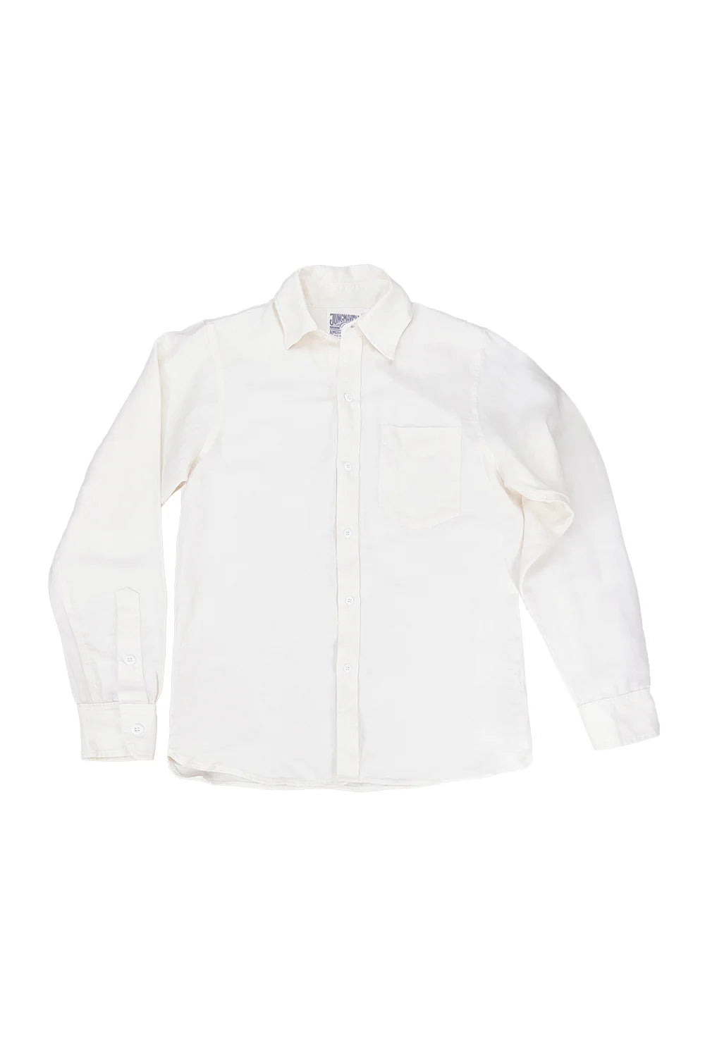 Jungmaven Santa Fe Long Sleeve Shirt / Washed White