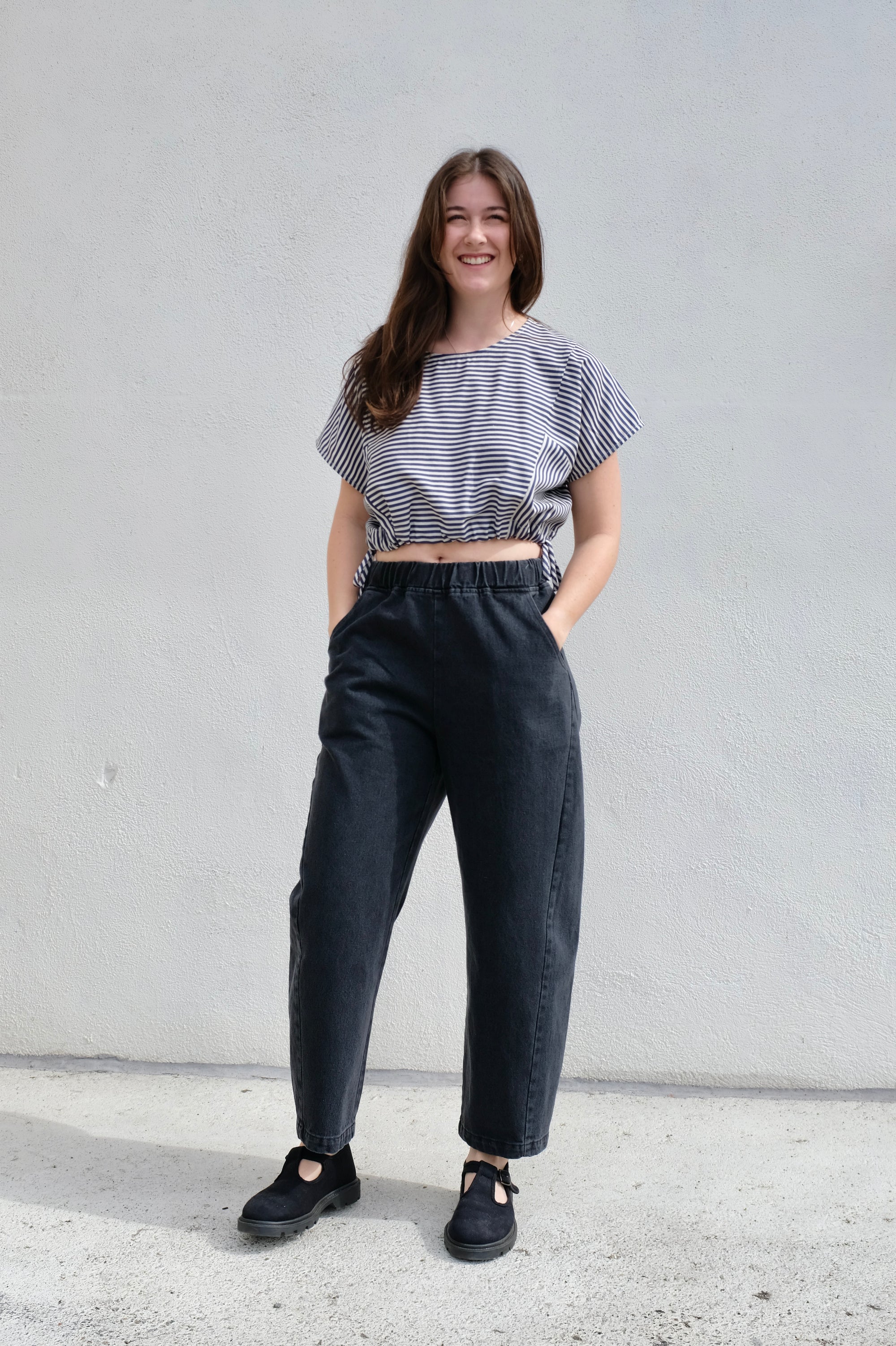 Le Bon Shoppe Arc Pants / Black Denim