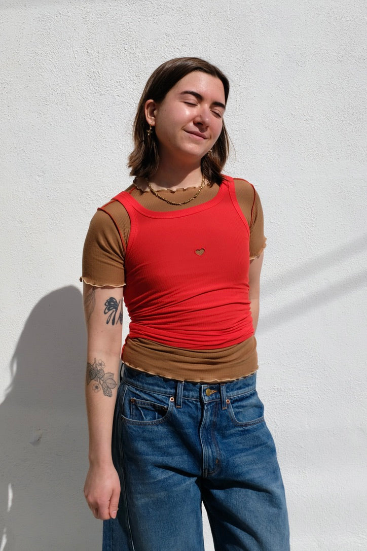 Baserange Vein Tee / Alamillo Brown