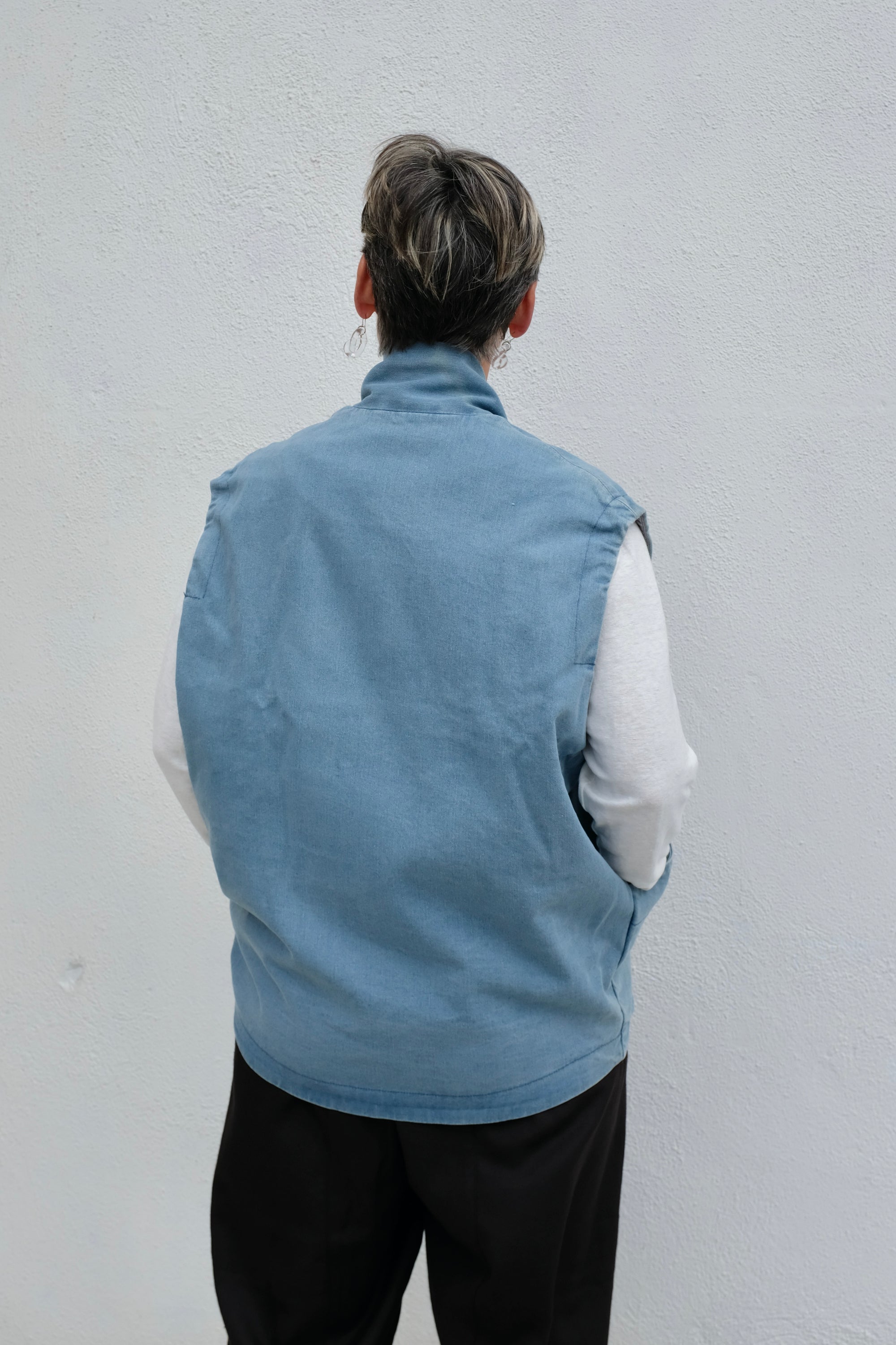 7115 by Szeki Sumo Vest / Faded Blue