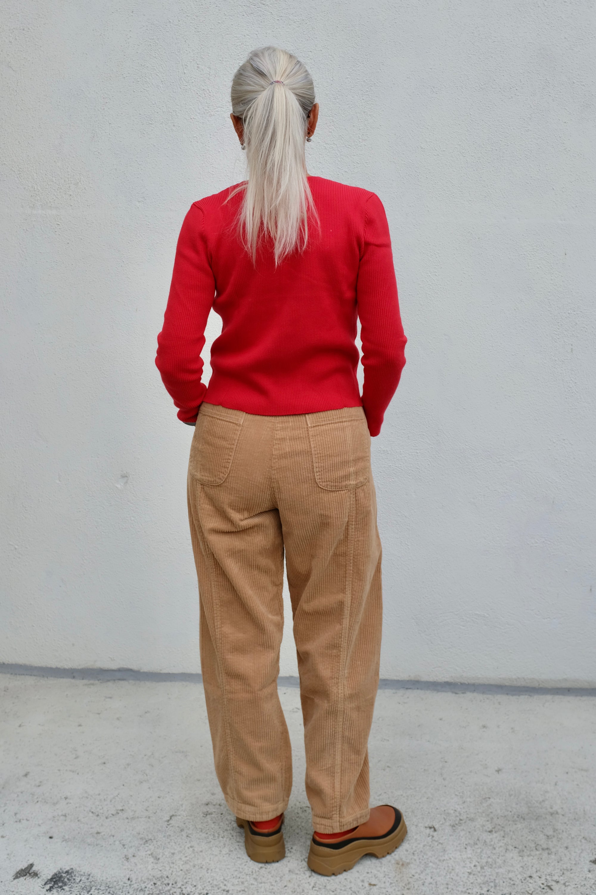 Shaina Mote Corduroy Arc Pant / Camel