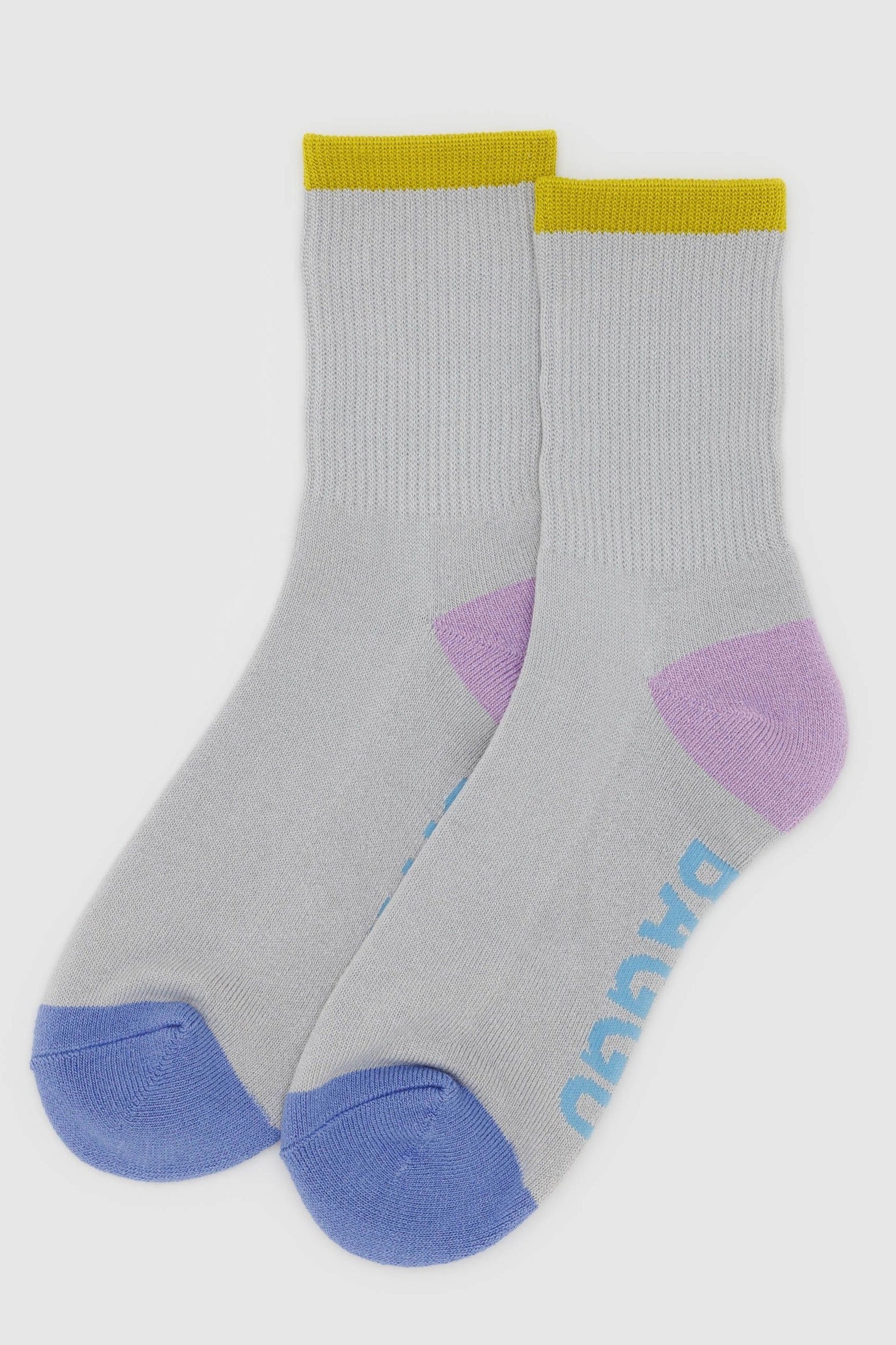 Ribbed Sock / Fog Mix
