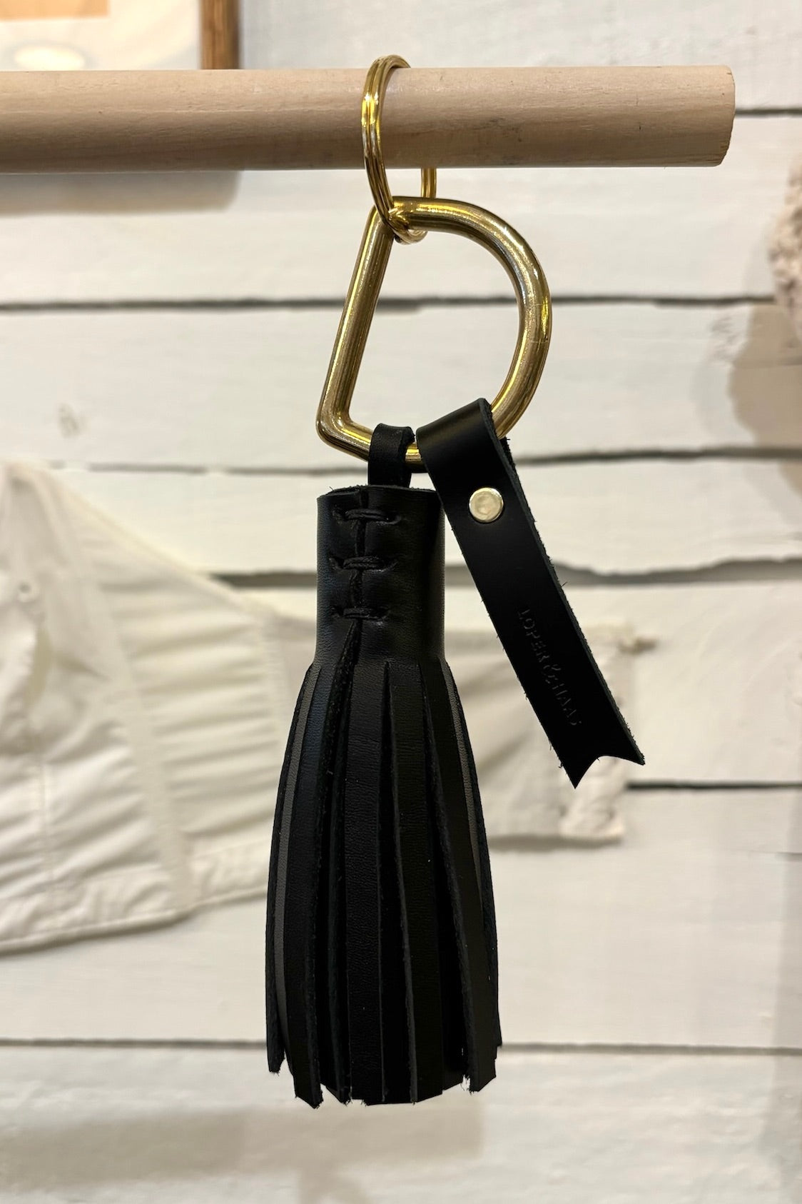 Tassel Keychain / Black