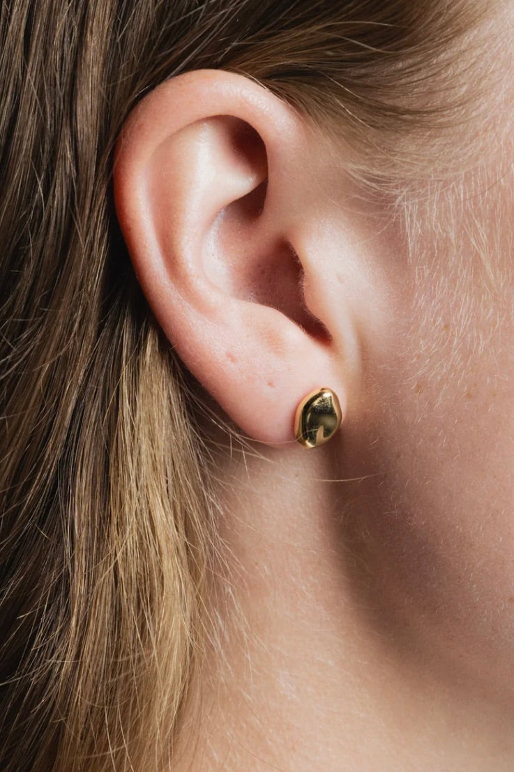 Bean Studs / Gold