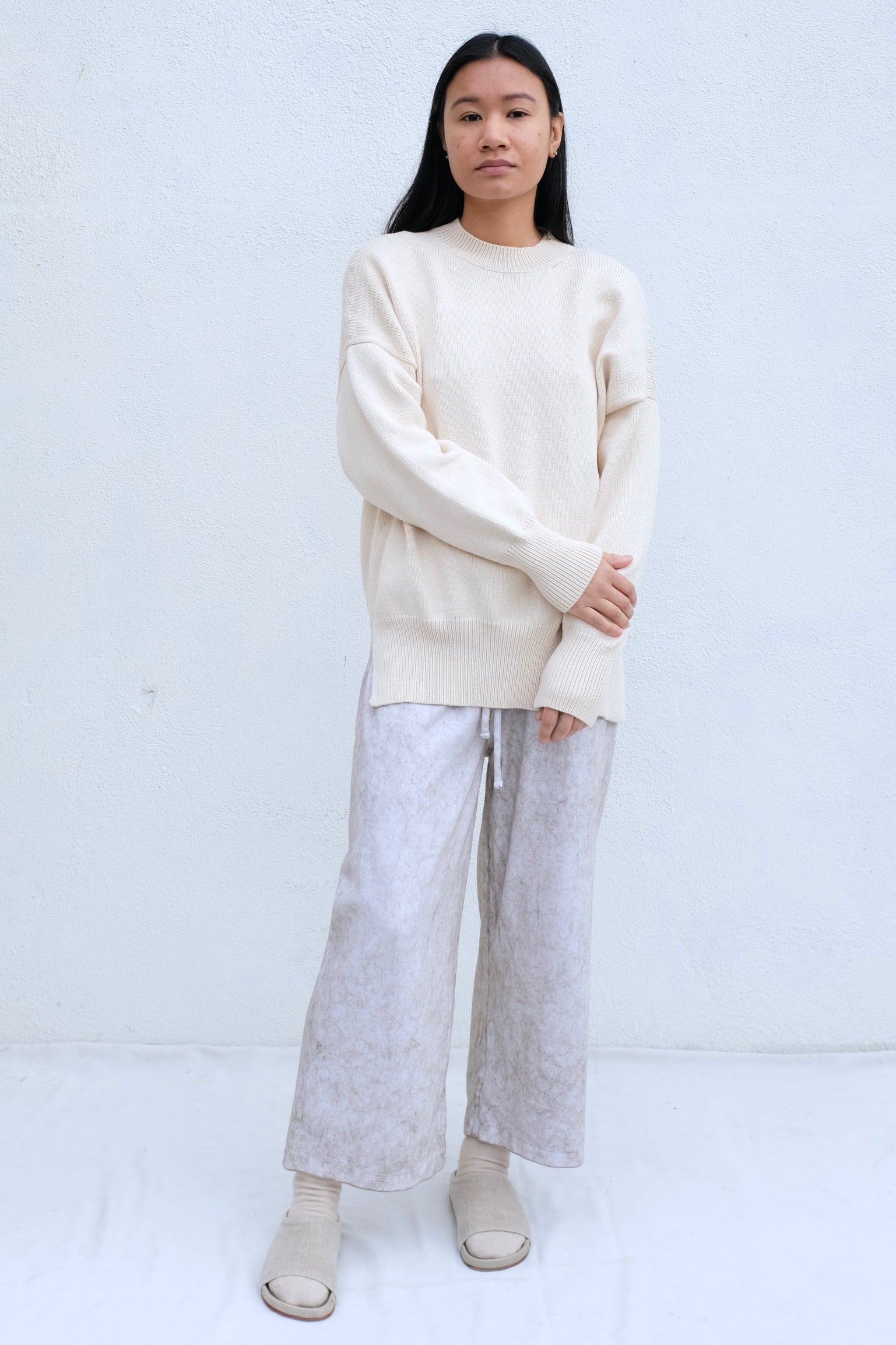 Lauren Manoogian Simple Crewneck / Natural