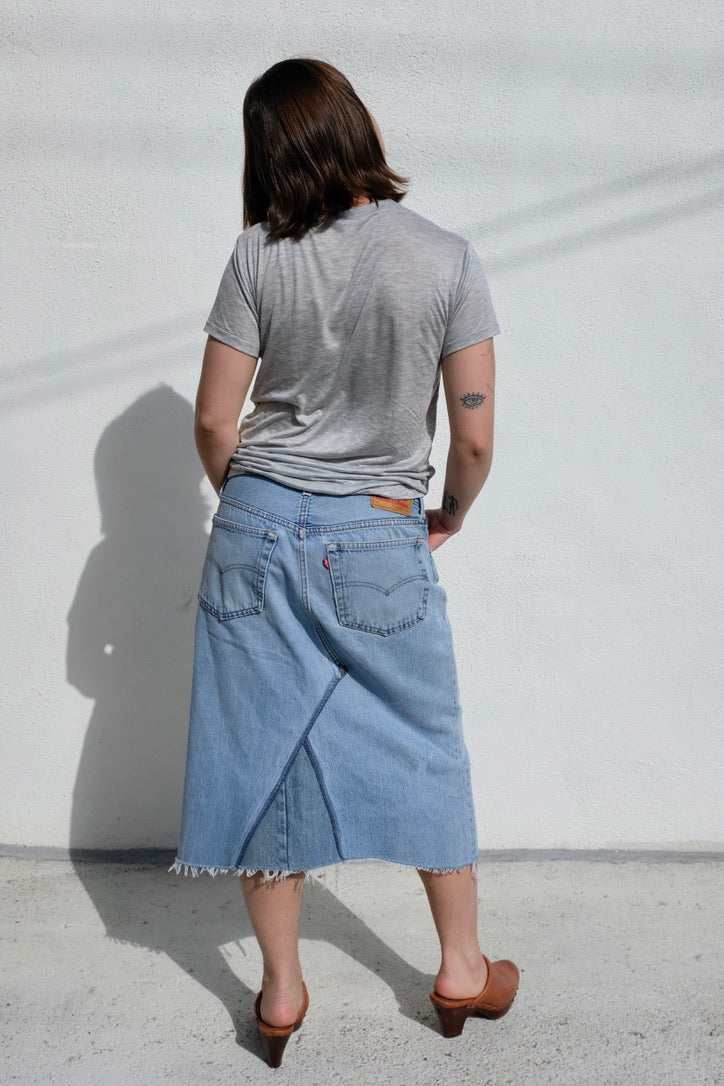 Baserange Tee Shirt / Grey Melange