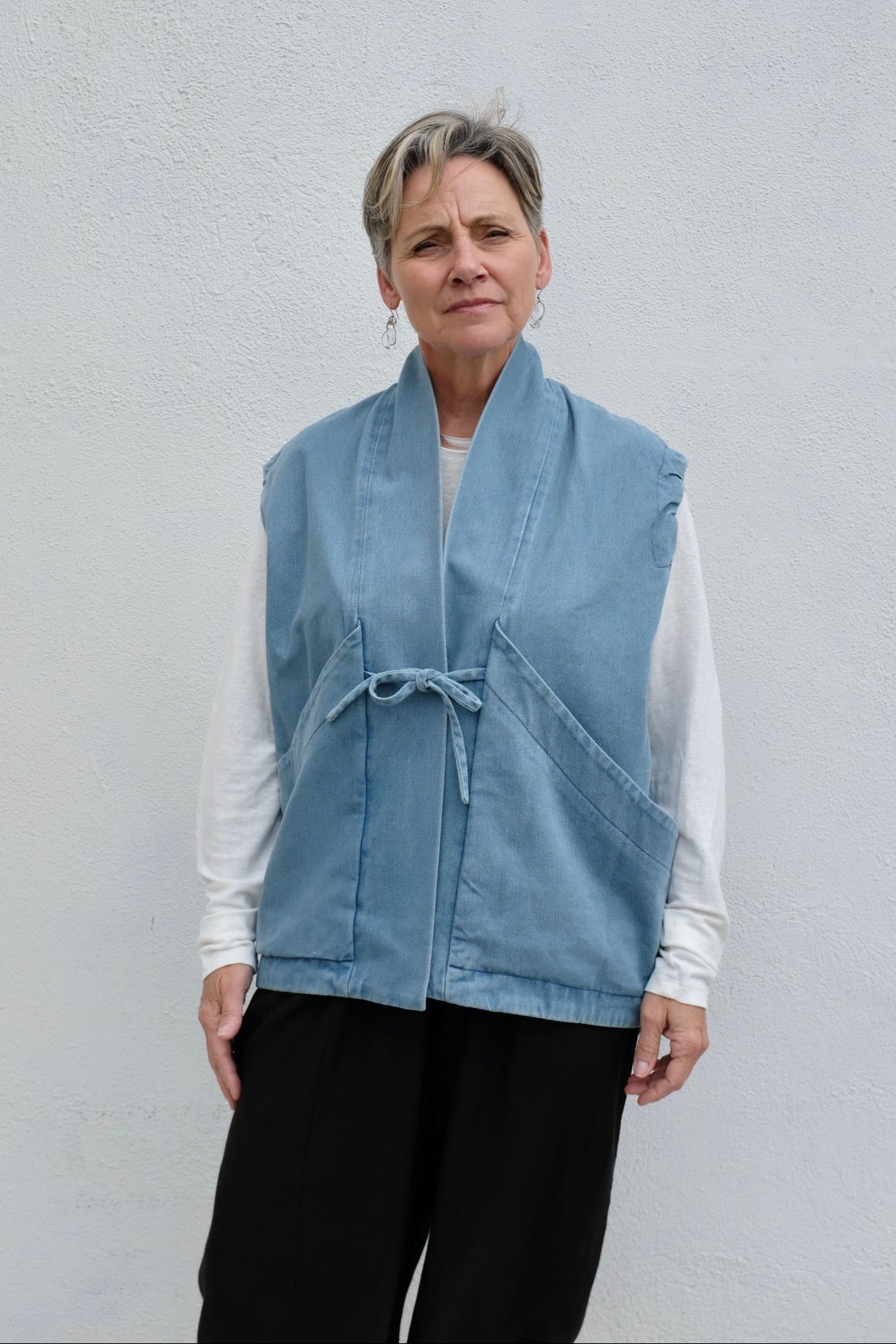 7115 by Szeki Sumo Vest / Faded Blue