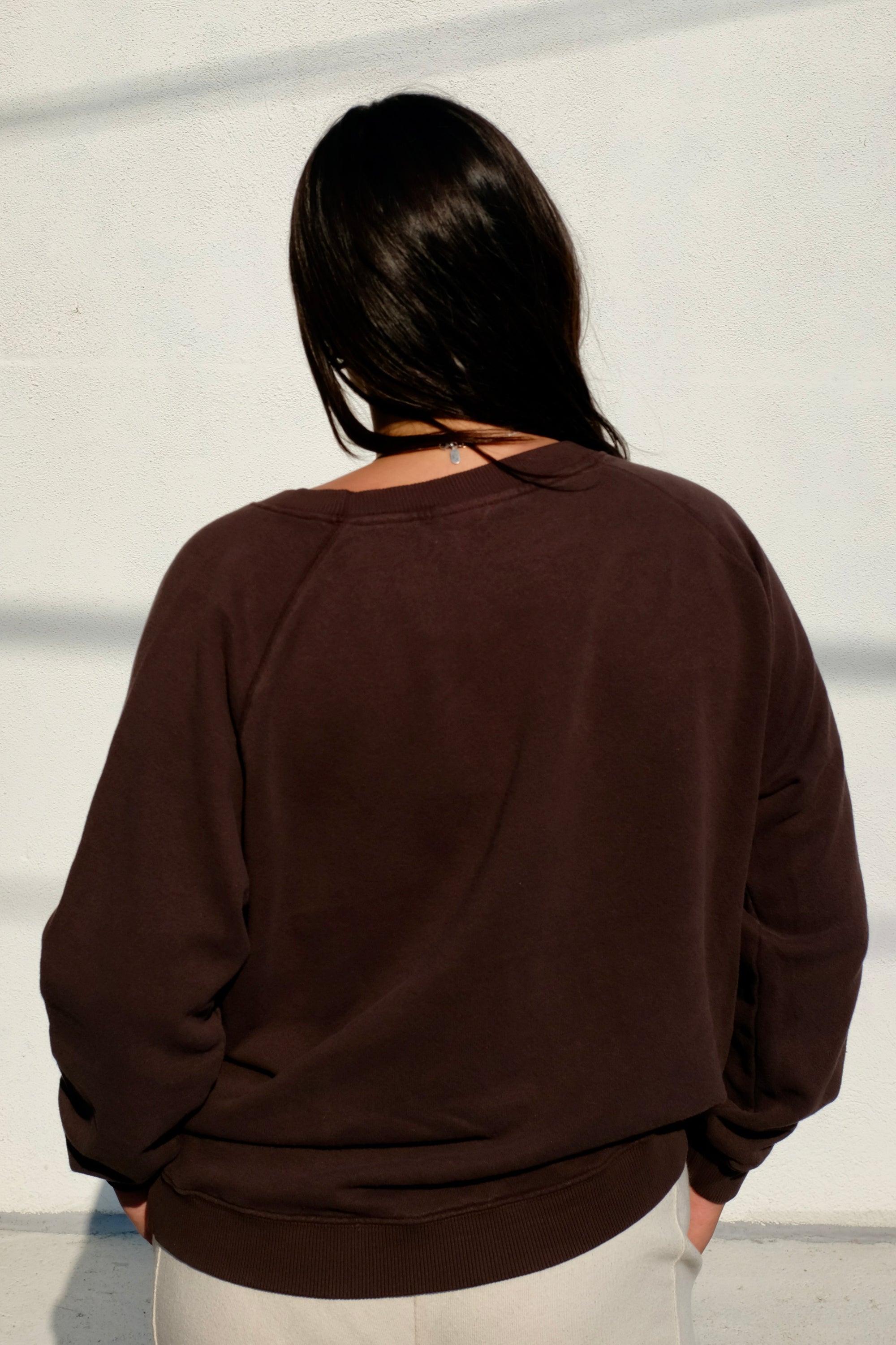 Bonfire Long Sleeve Raglan / Coffee Bean
