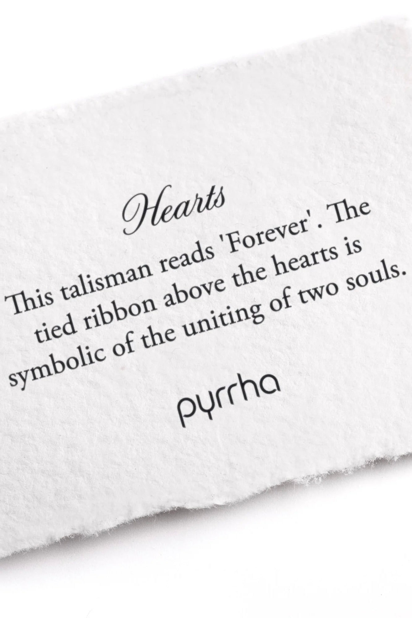 Pyrrha HEARTS Talisman / Silver