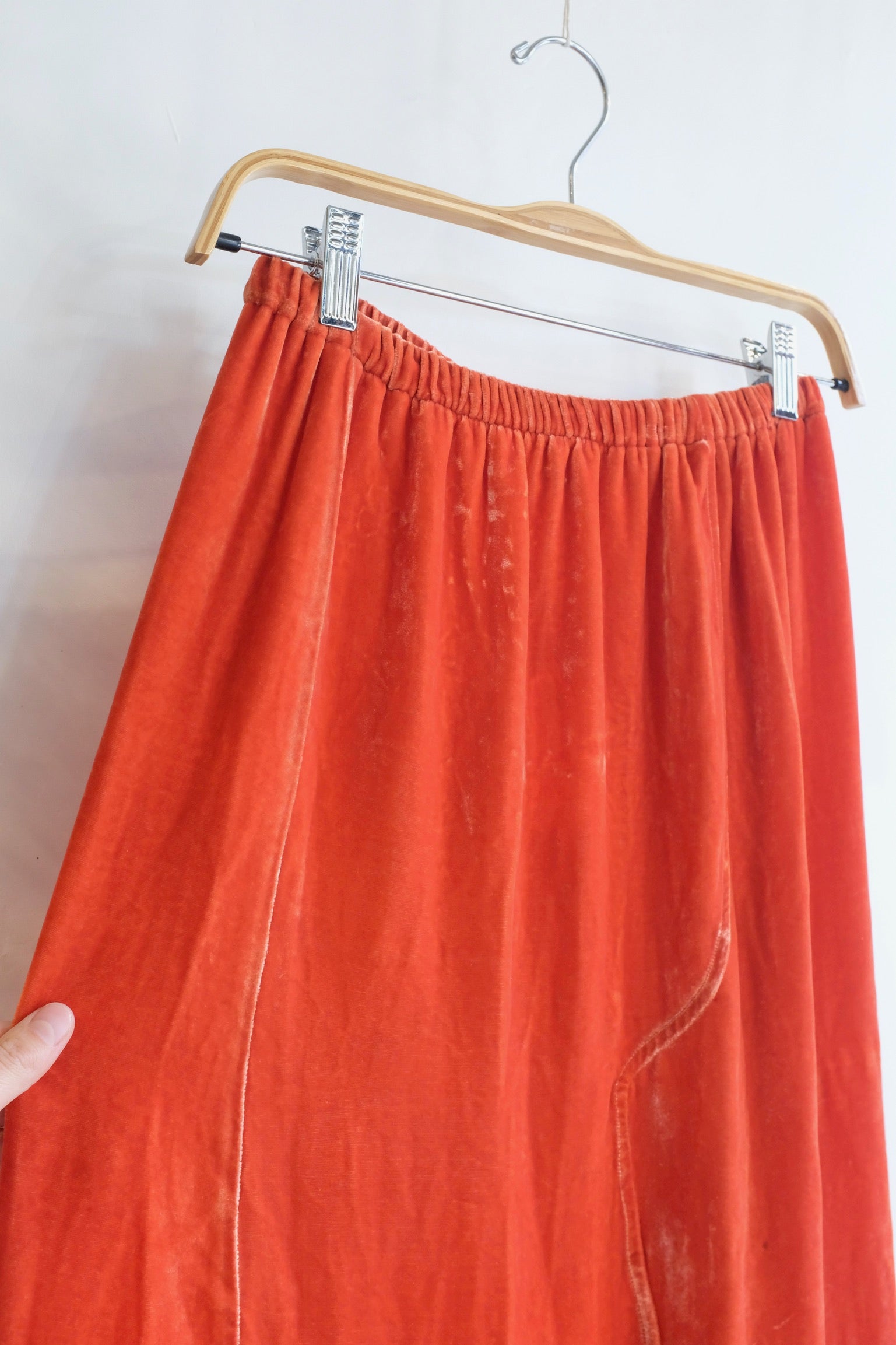 Pre-Loved / Baserange Ocu Skirt / Burnt Orange