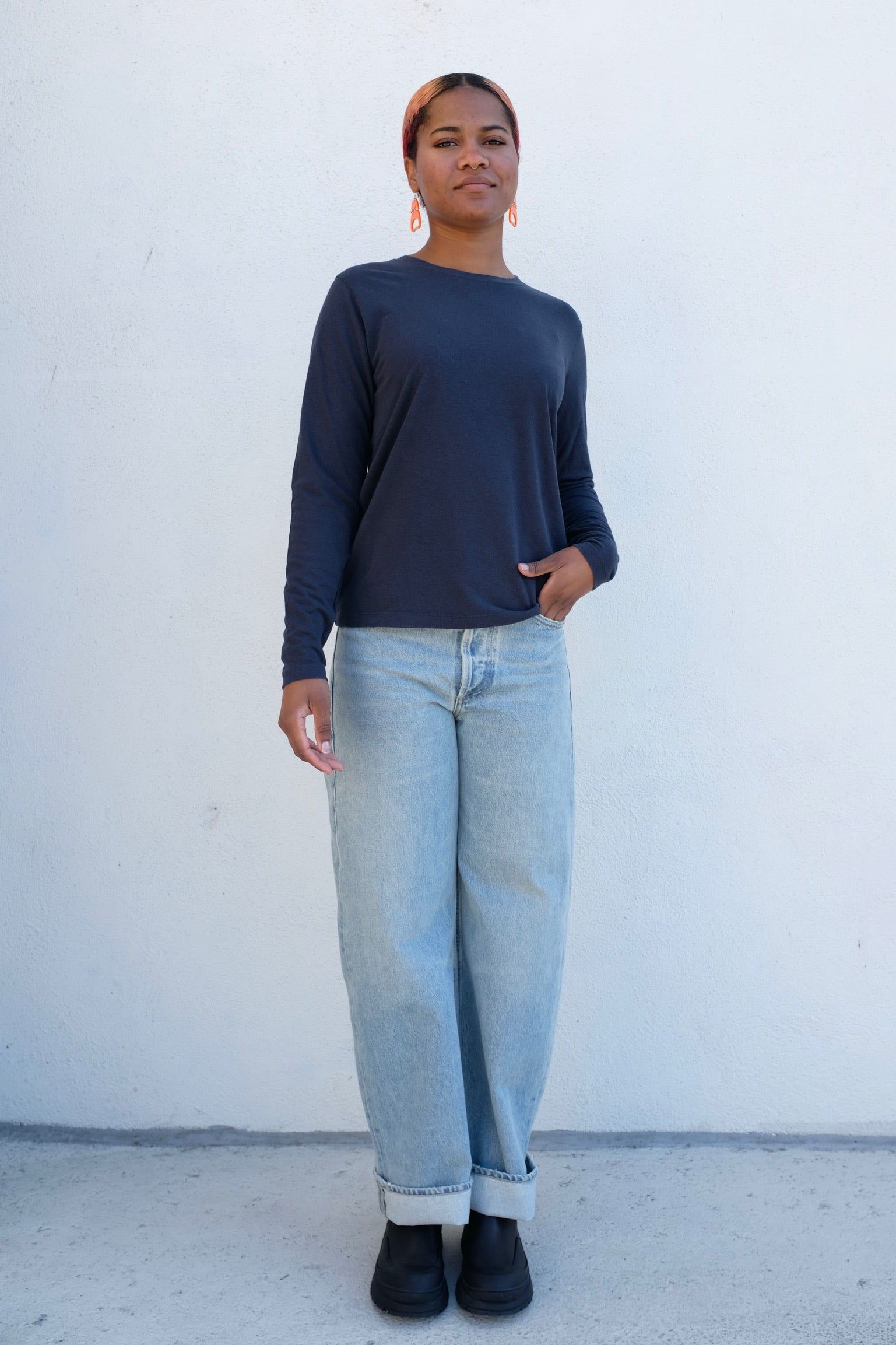 Jungmaven Encanto Long Sleeve / Navy