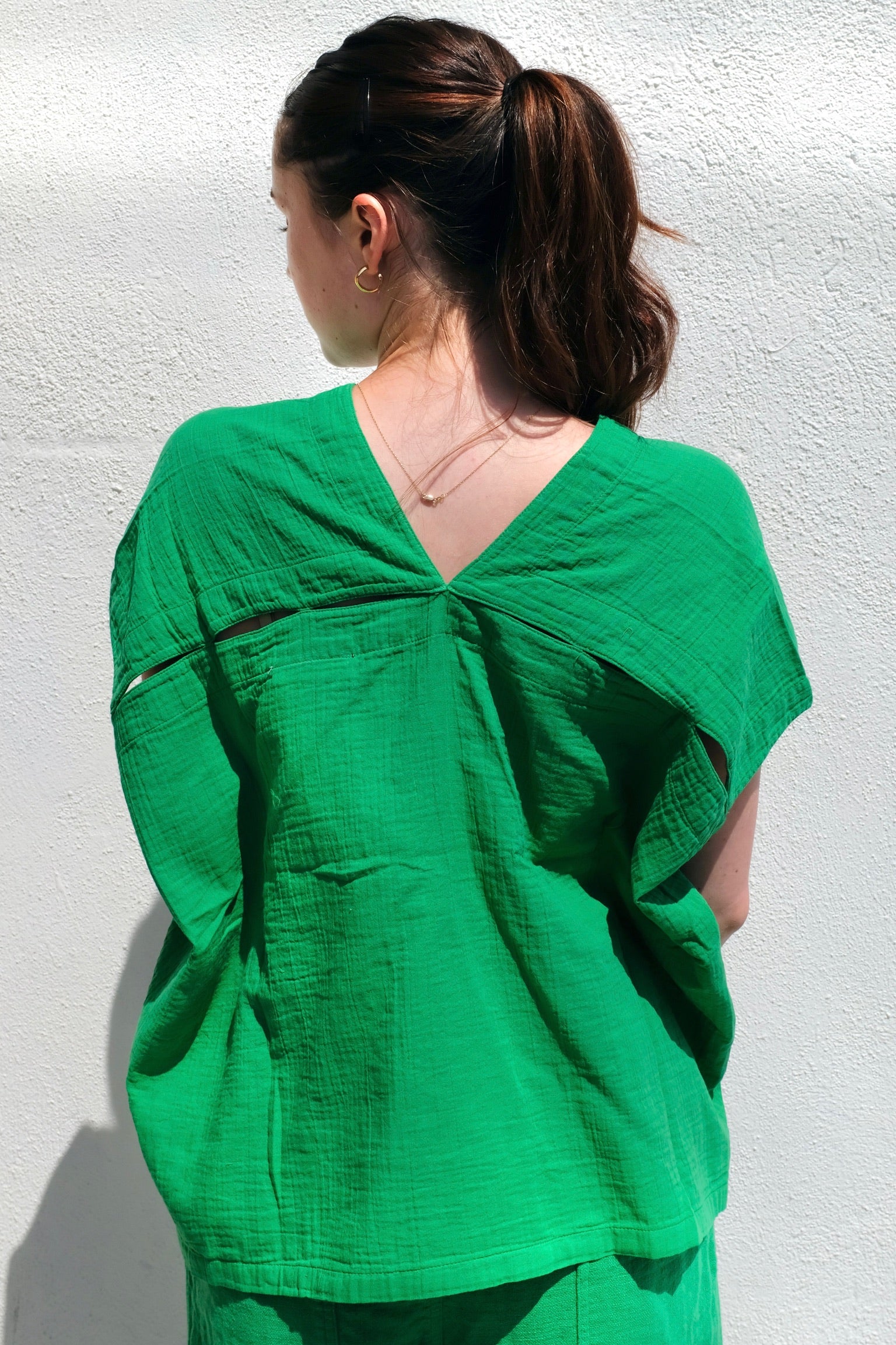 Atelier Delphine Celeste Top / Fern