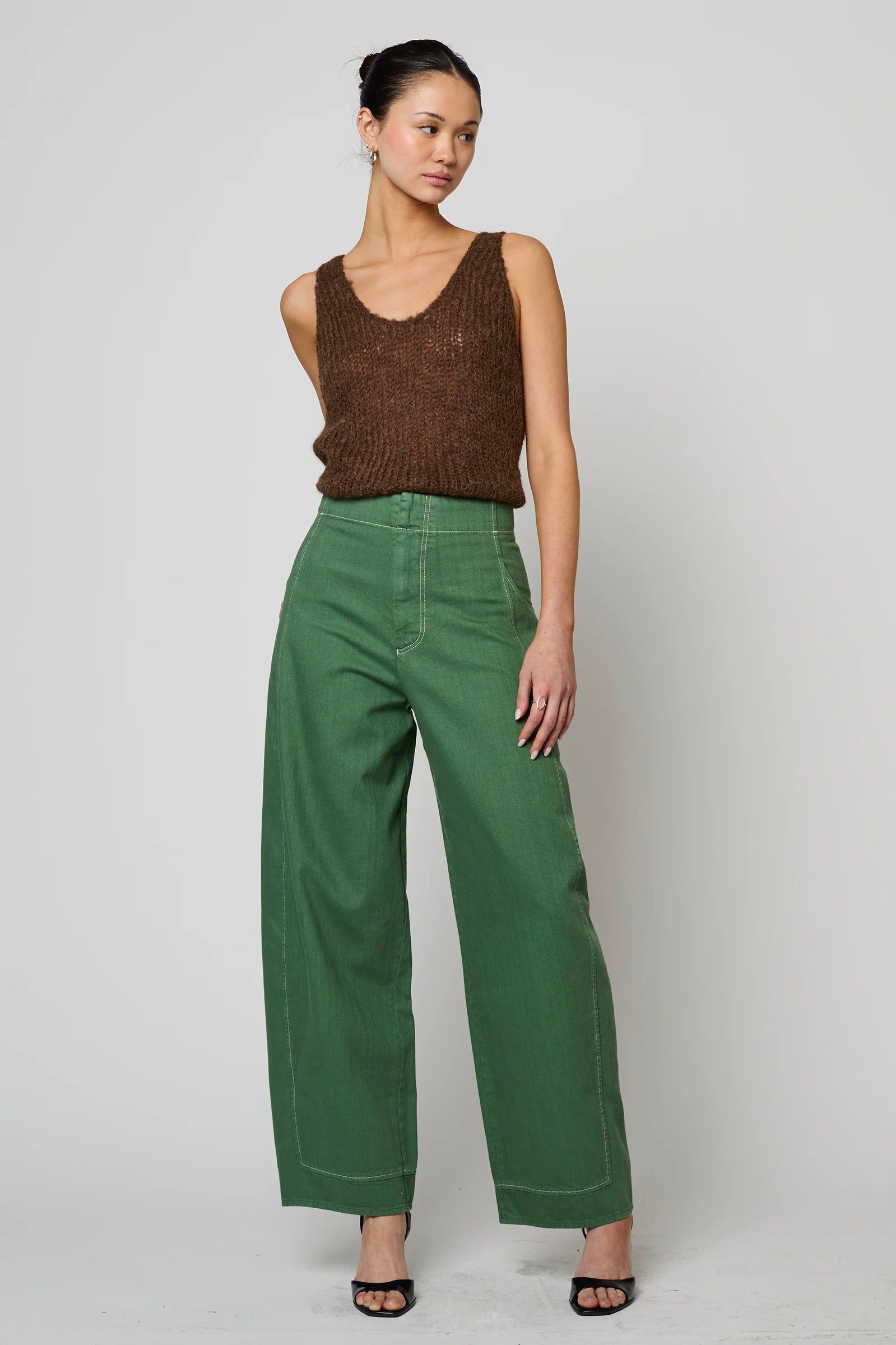 Sweater Tank / Chocolate