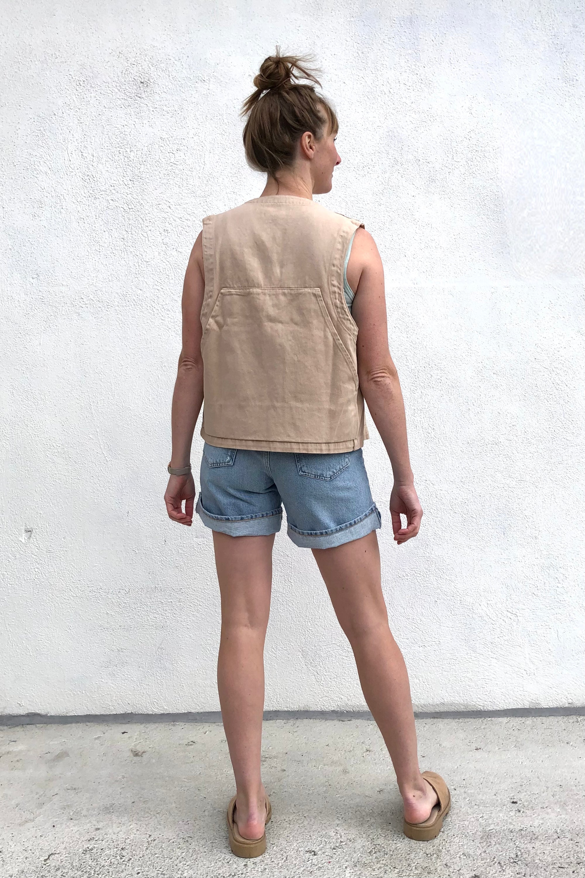 Jungmaven Falcon Vest / Oat Milk