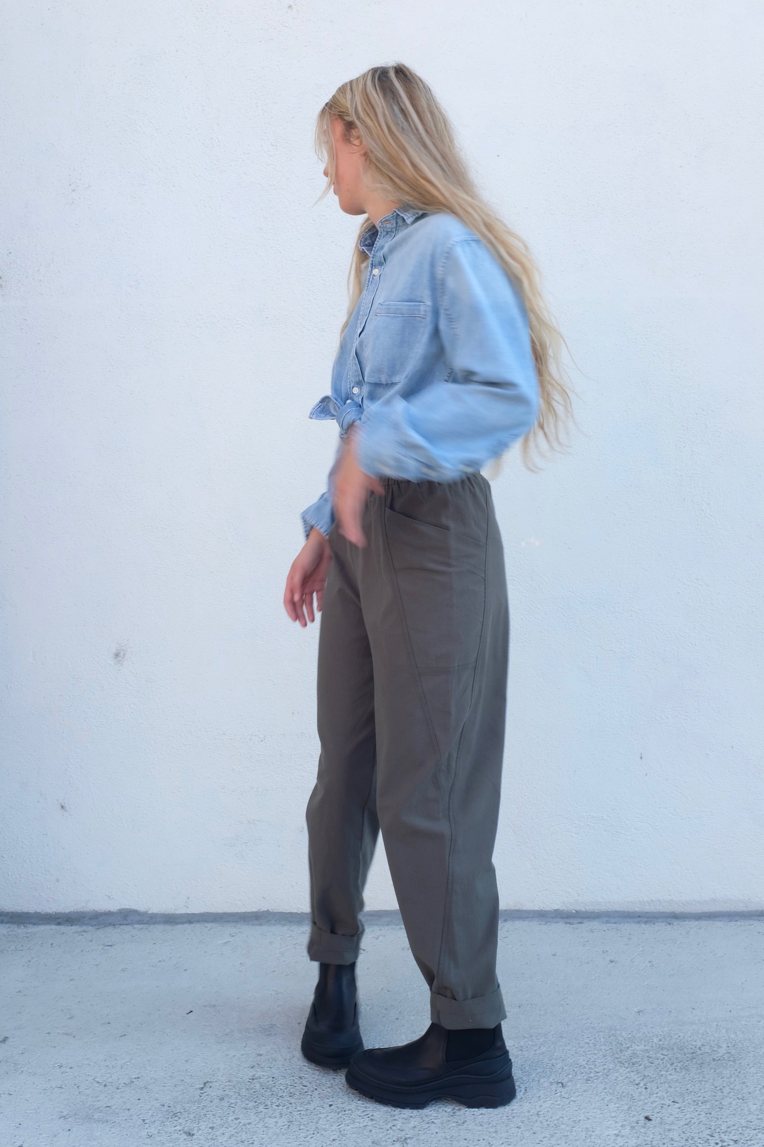 Eve Gravel IZMIR Pant / Pine