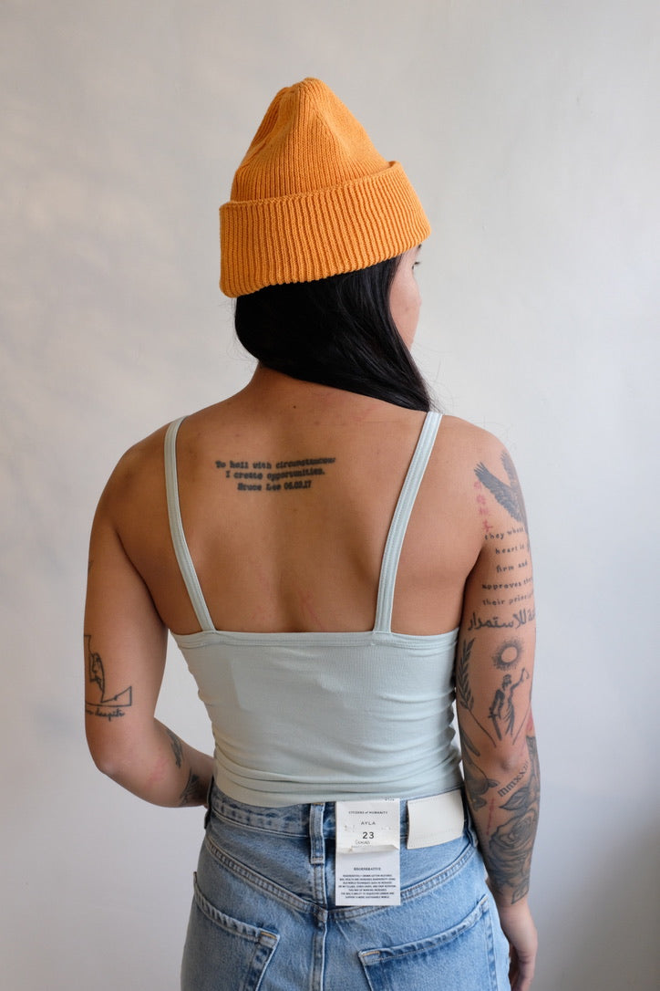 Jungmaven Spaghetti Tank / Seafoam Green