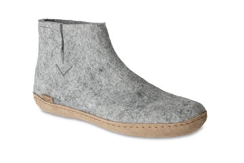 Glerups Boot Leather Sole / Grey
