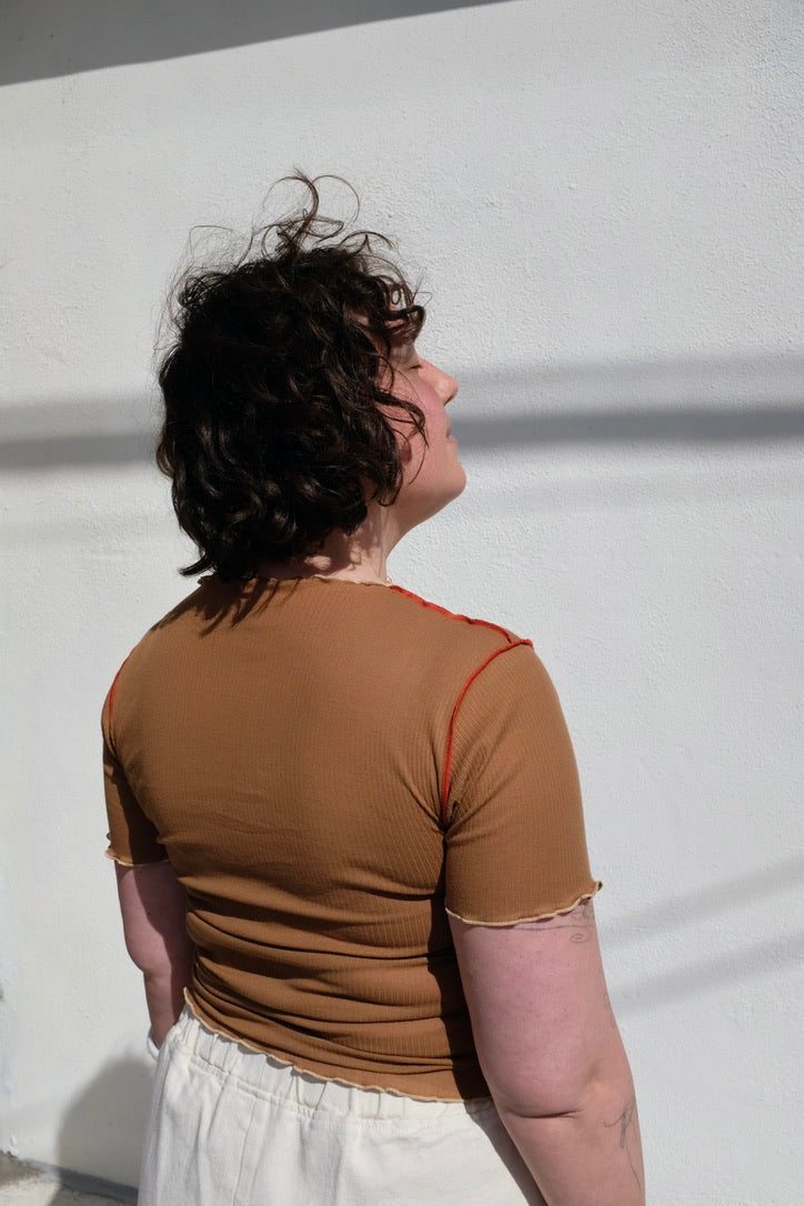Baserange Vein Tee / Alamillo Brown