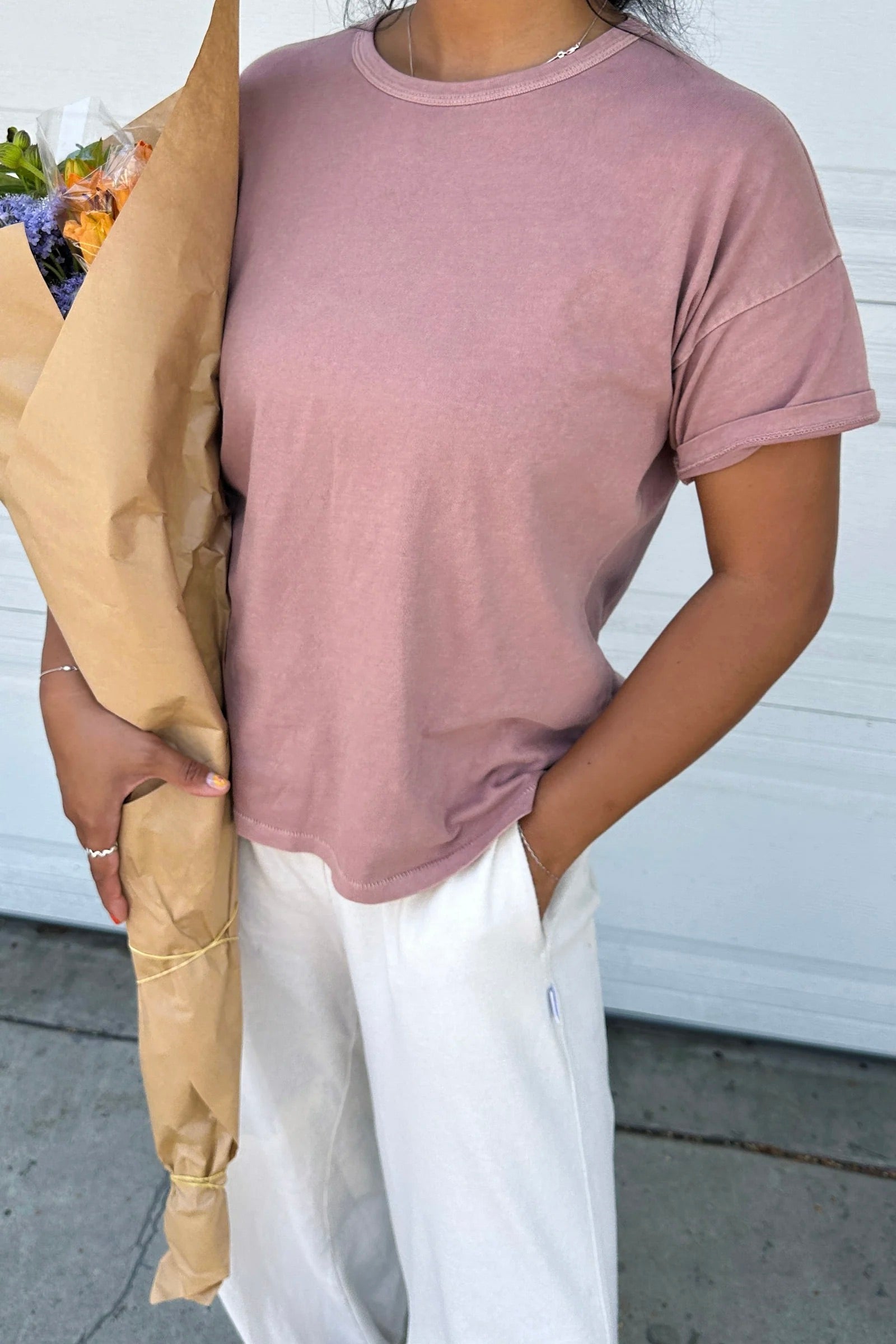 Her Tee / Dried Rose