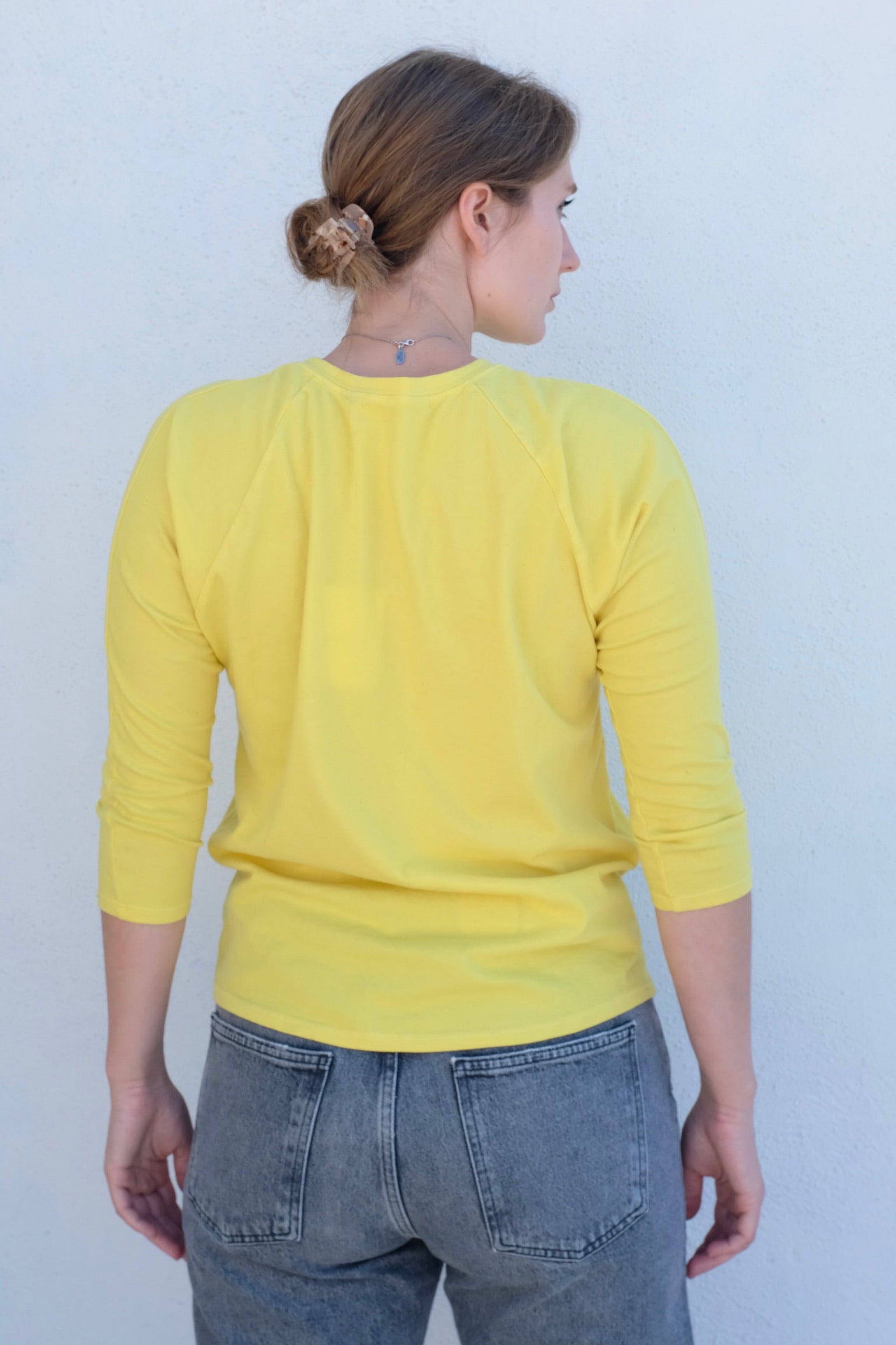 Atelier Delphine Raglan Tee / Yellow
