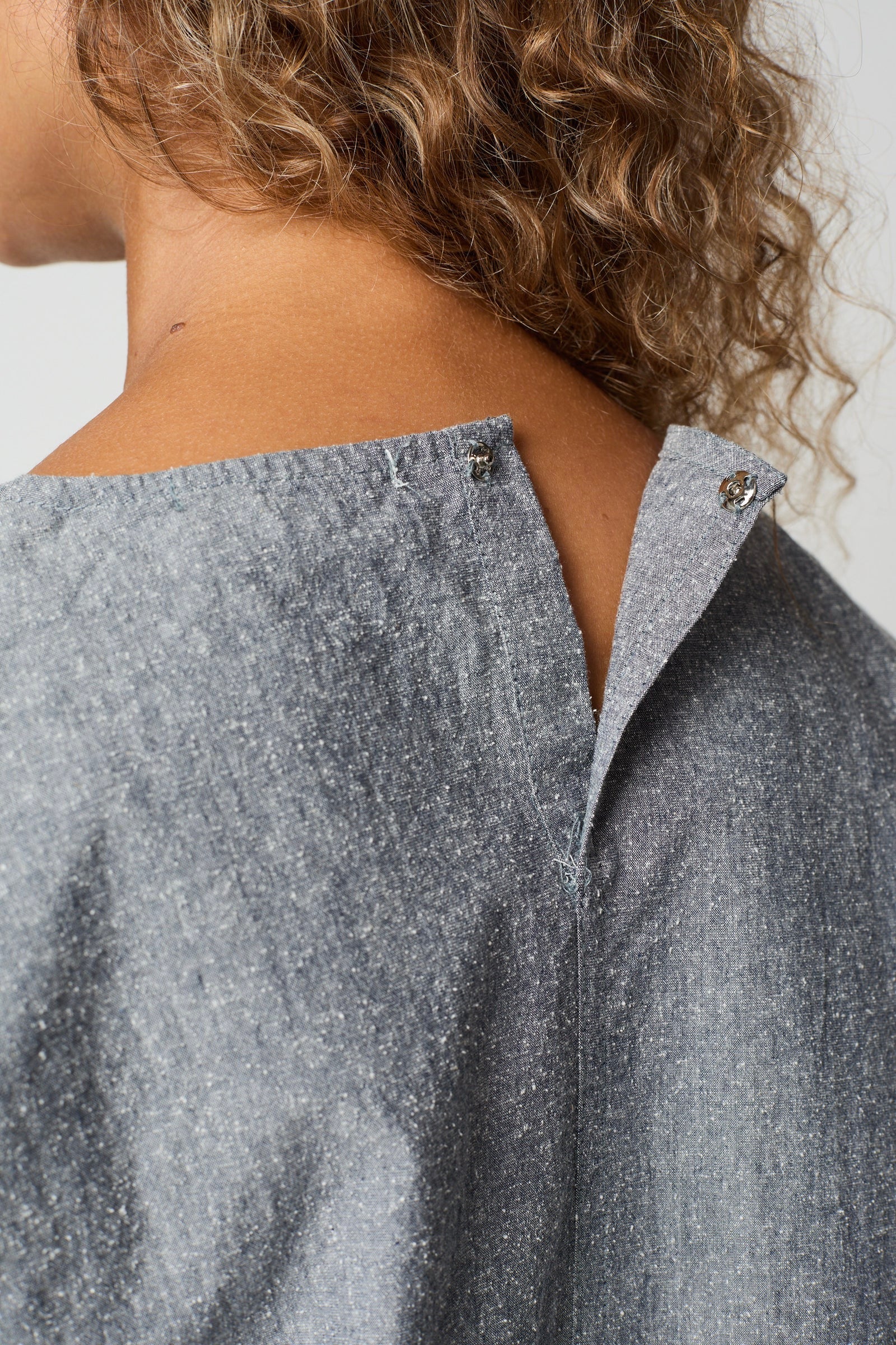Atelier Delphine Gaia Top / Chambray Silk