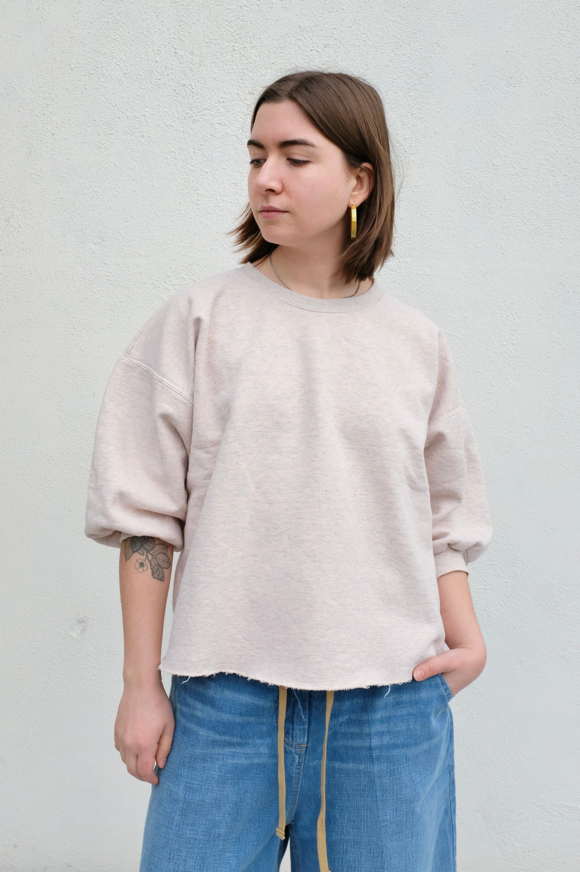 Fond Sweatshirt / Buff Melange