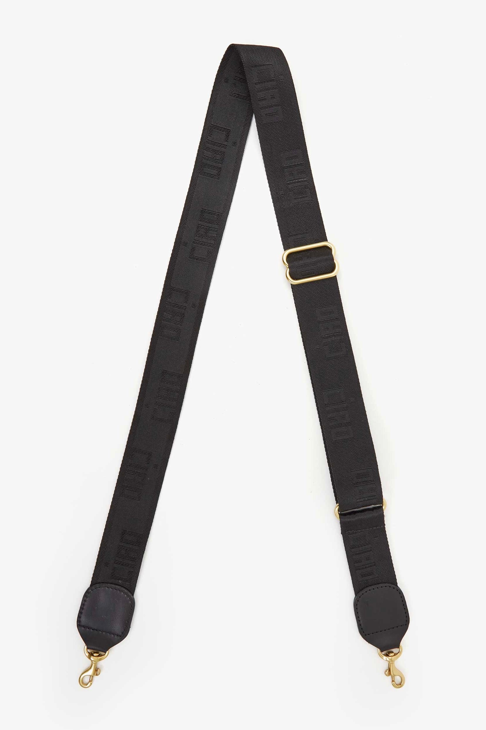 Clare V. Adjustable Crossbody Strap / Black Ciao