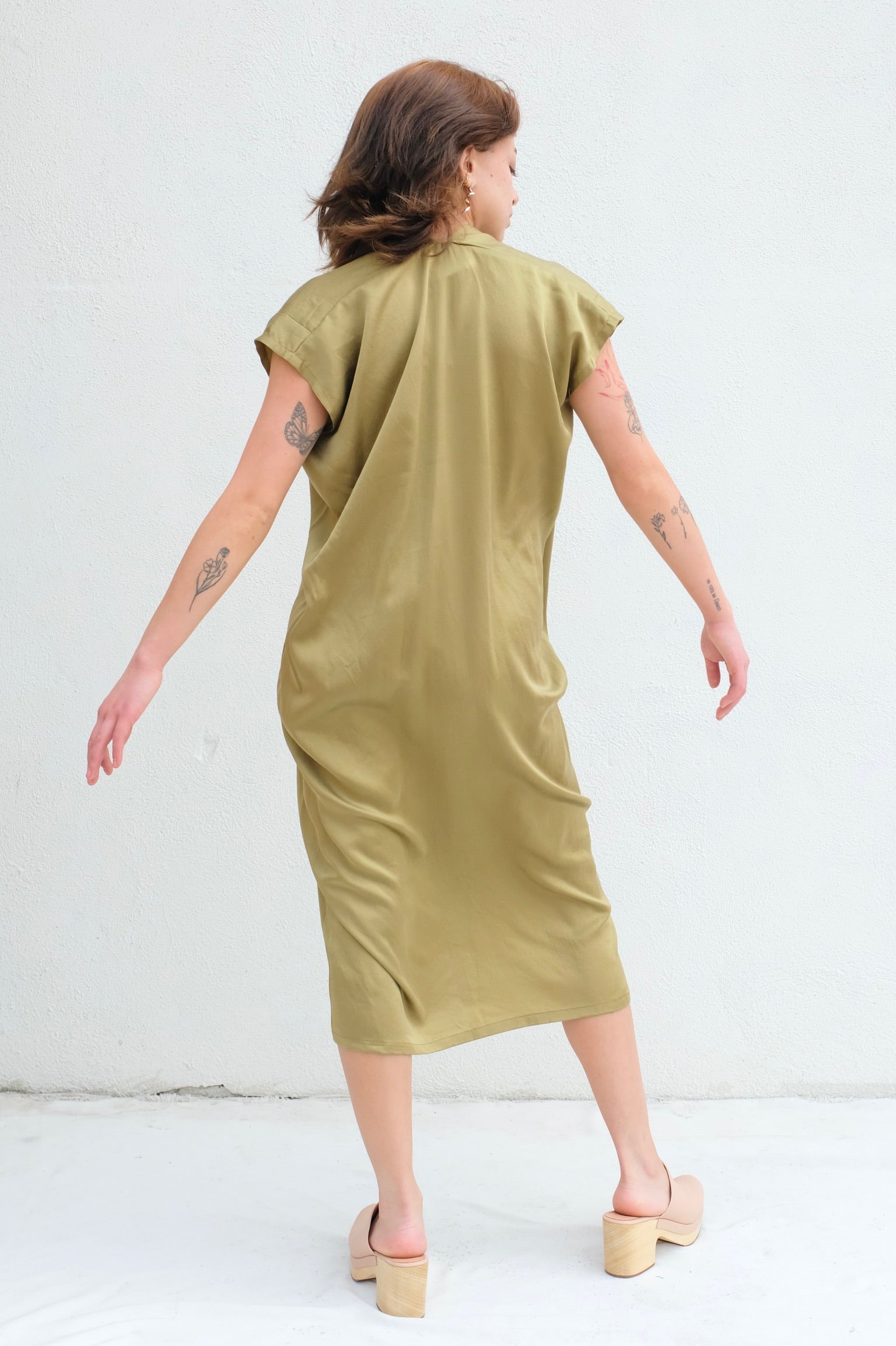 Knot Dress Silk Charmeuse / Pericón & Iron