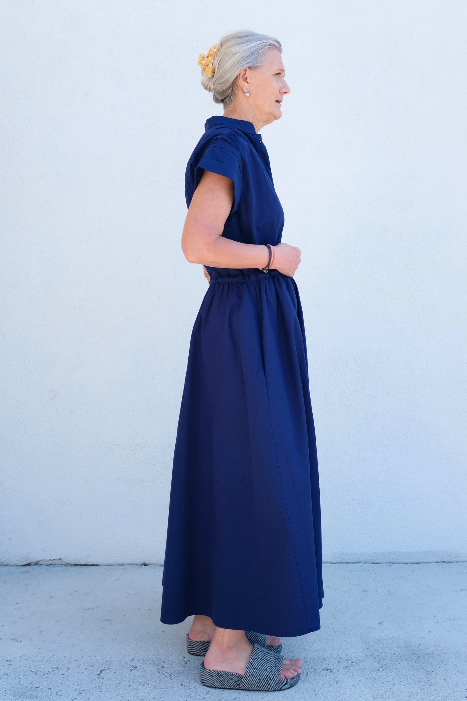 Girls of Dust service dress / Indigo